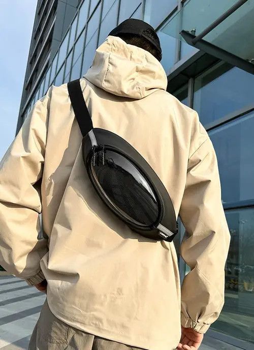 Other Clear Panel Waist Bag - See-Through Design Size ONE SIZE - 1 Thumbnail