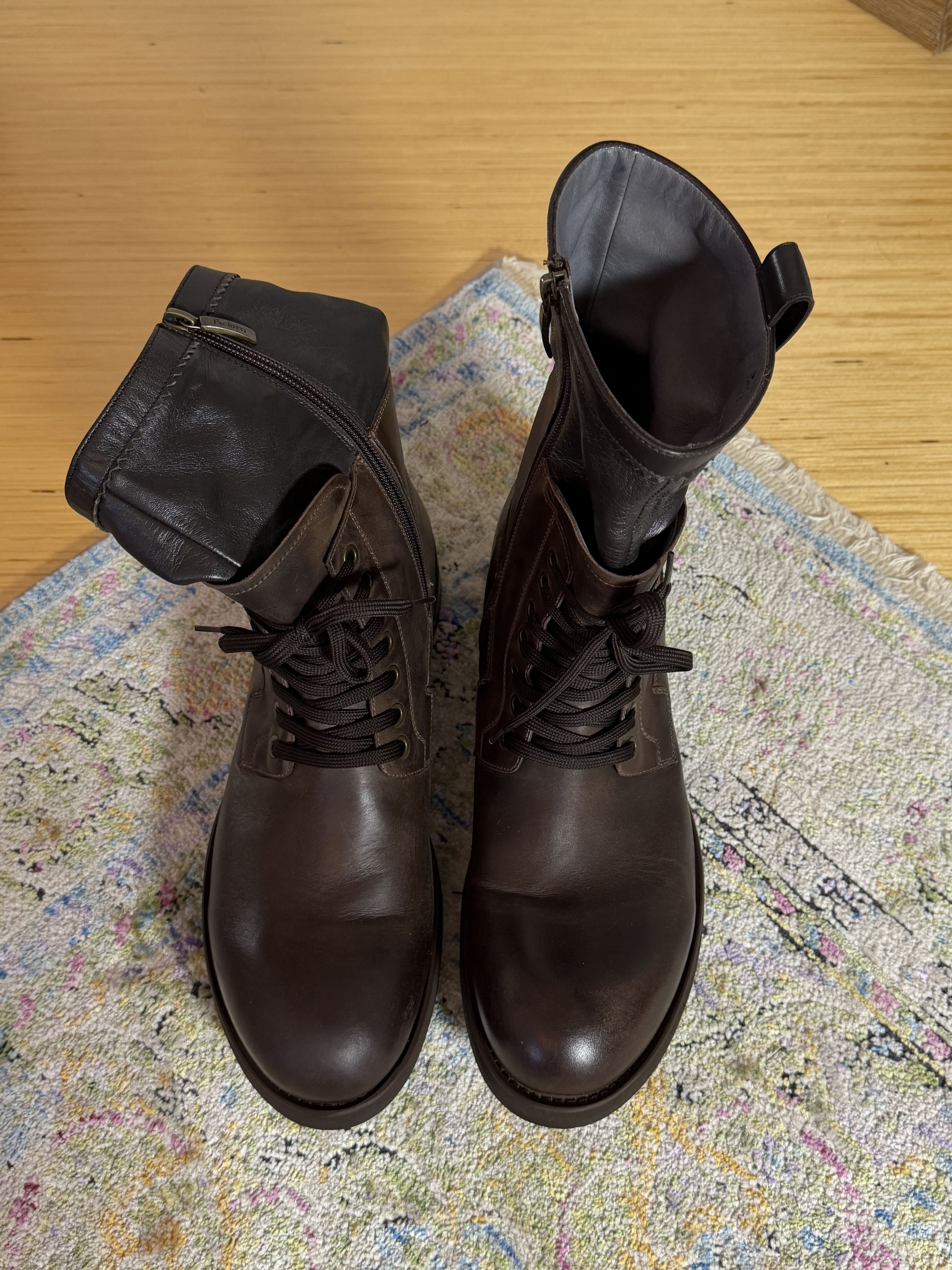 Paciotti Cesare Paciotti 4US Brown Leather Boots 44IT Size US 11 / EU 44 - 8 Thumbnail
