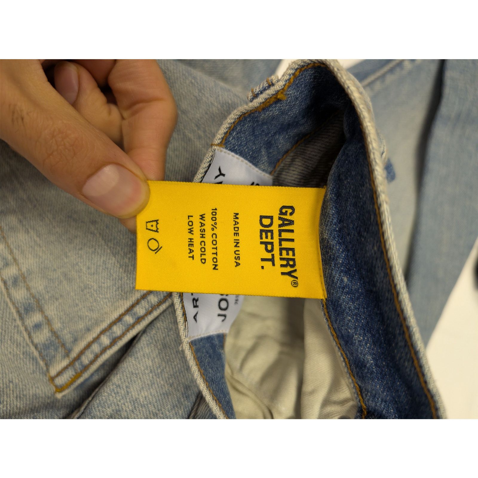 Gallery Dept. o1rshd1 Size: 32W x 32L / Levi's 501 Distressed Denim Jeans Size US 32 / EU 48 - 21 Thumbnail