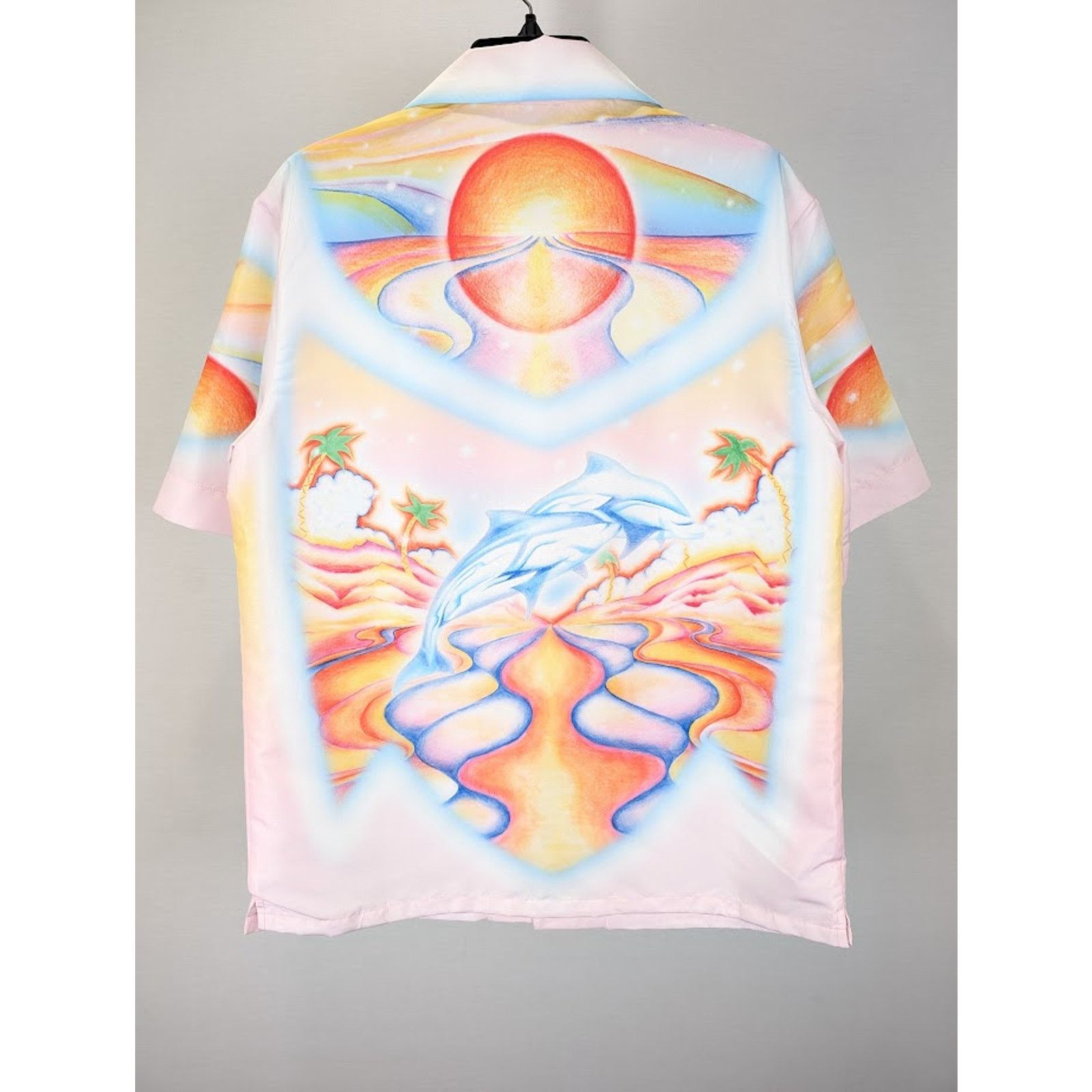 Casablanca o1rshd1 DUP / Printed Swim Open Collar Shirt in Multicolor Size US L / EU 52-54 / 3 - 9 Thumbnail
