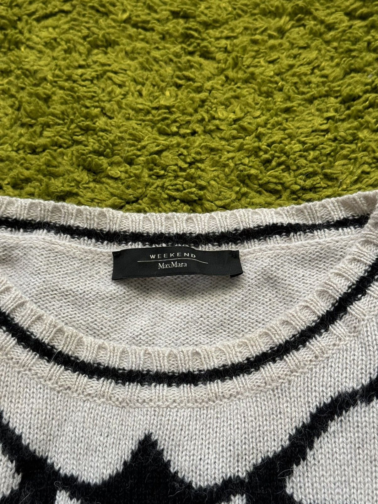 Designer × Max Mara × Weekend Max Mara Max Mara Weekend alpaca blend oldmoney style sweater Size M / US 6-8 / IT 42-44 - 4 Thumbnail