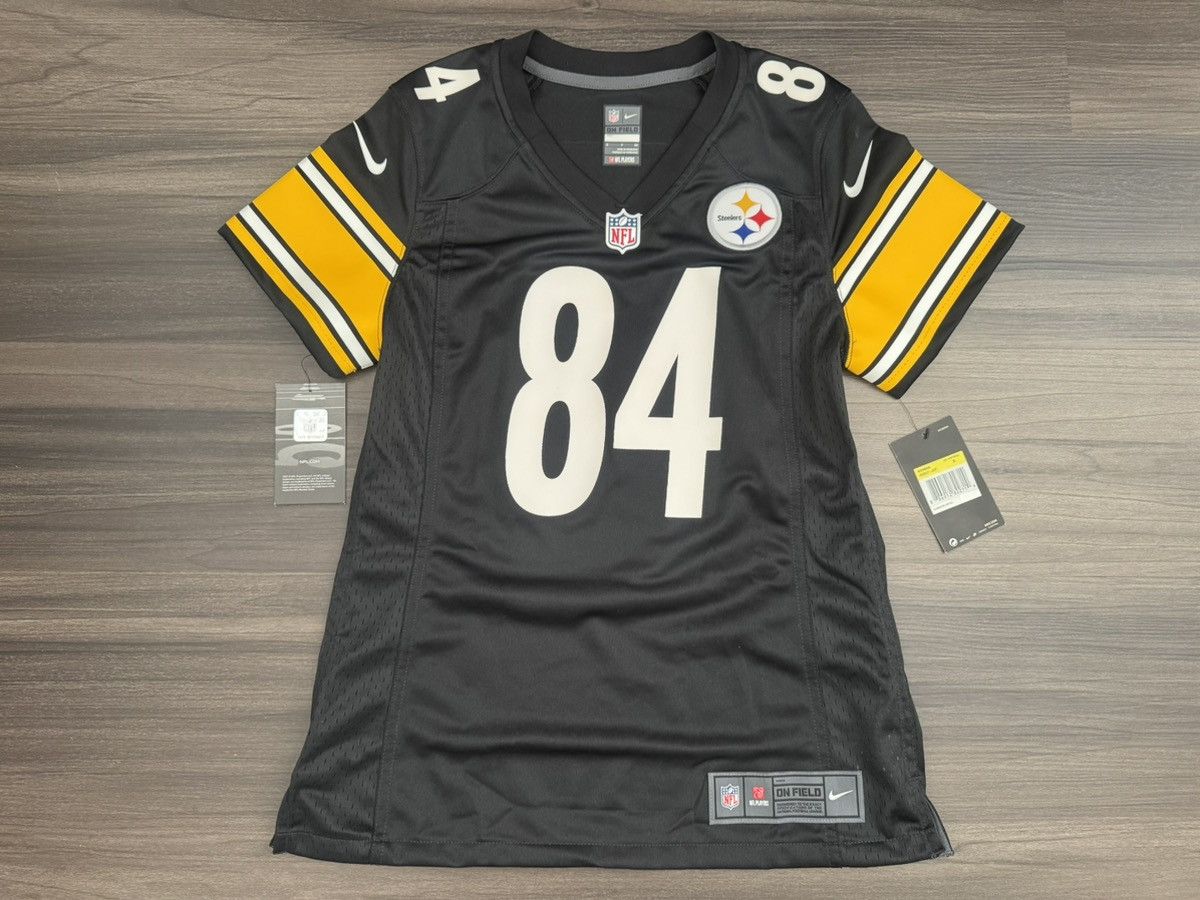 Nike Pittsburgh Steelers Antonio Brown #84 NFL On Field Jersey Size S / US 4 / IT 40 - 1 Thumbnail