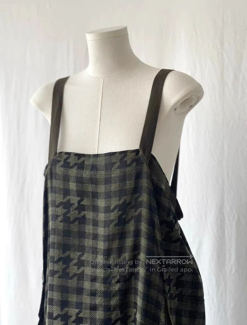 Junya Watanabe Junya Watanabe CDG Houndstooth Overall Dress. Size XS / US 0-2 / IT 36-38 - 3 Thumbnail
