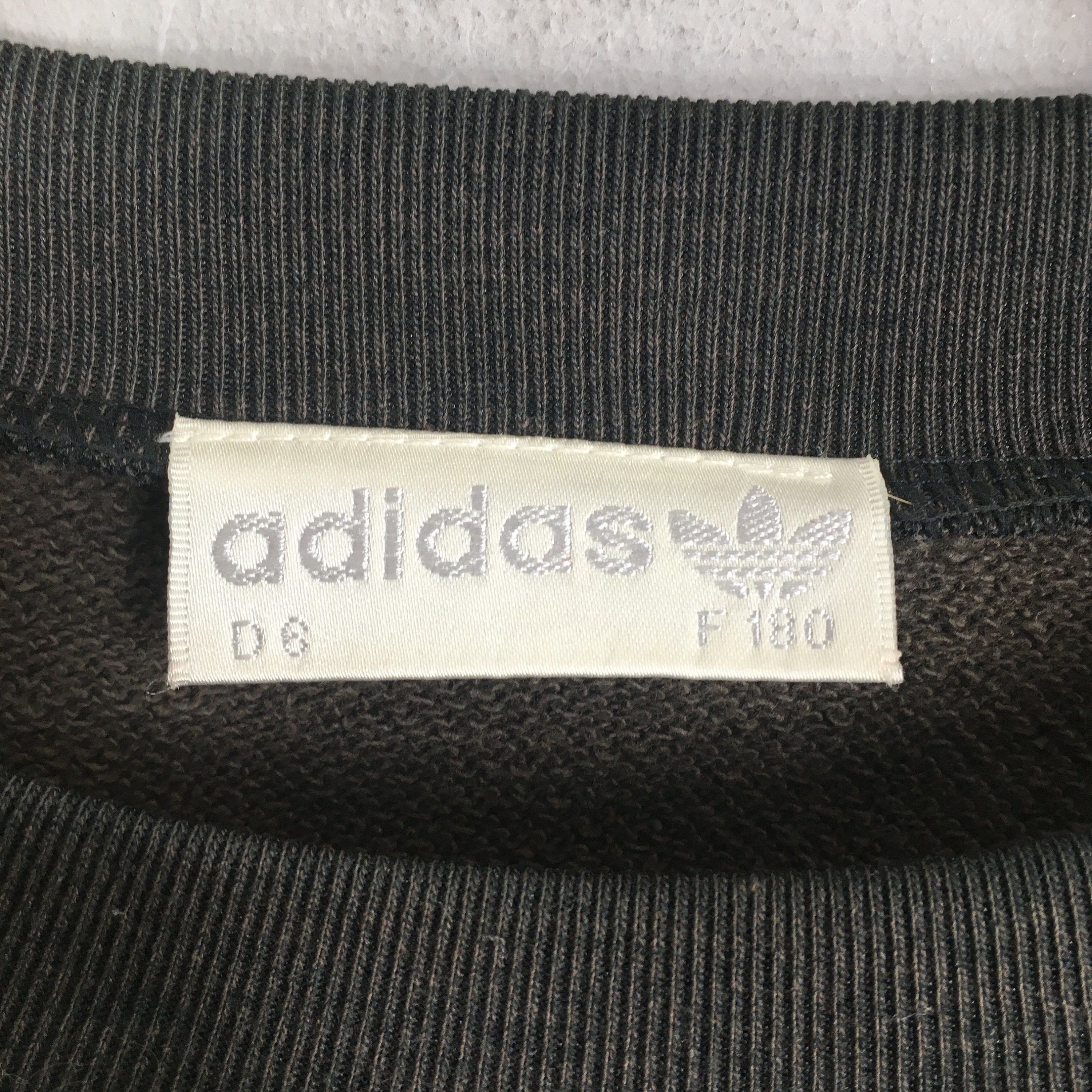 Adidas × Sports Specialties Vintage 80s Adidas Trefoil Black Sweatshirt Large Size US L / EU 52-54 / 3 - 5 Thumbnail
