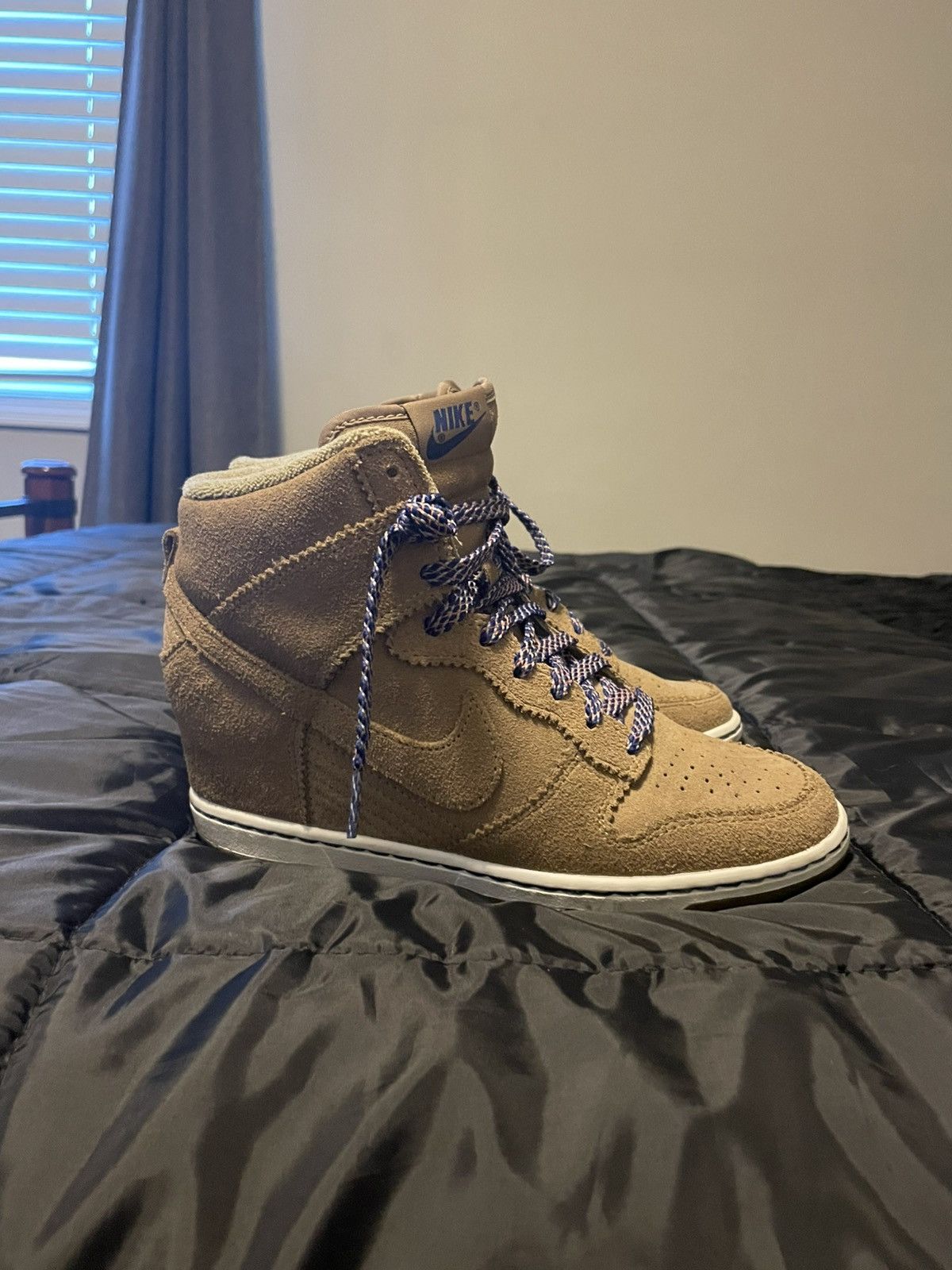 Nike Nike Dunk Sky Hi Wedge “Filbert” – Women’s Size (Rare Suede) Size US 7 / IT 37 - 6 Thumbnail