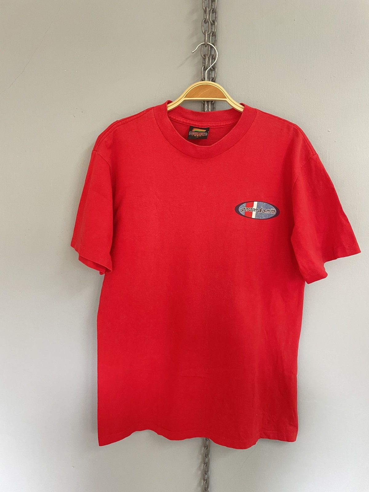 Vintage Vintage 90s Gordon & Smith skateboard streetwear t shirt Size US M / EU 48-50 / 2 - 2 Thumbnail