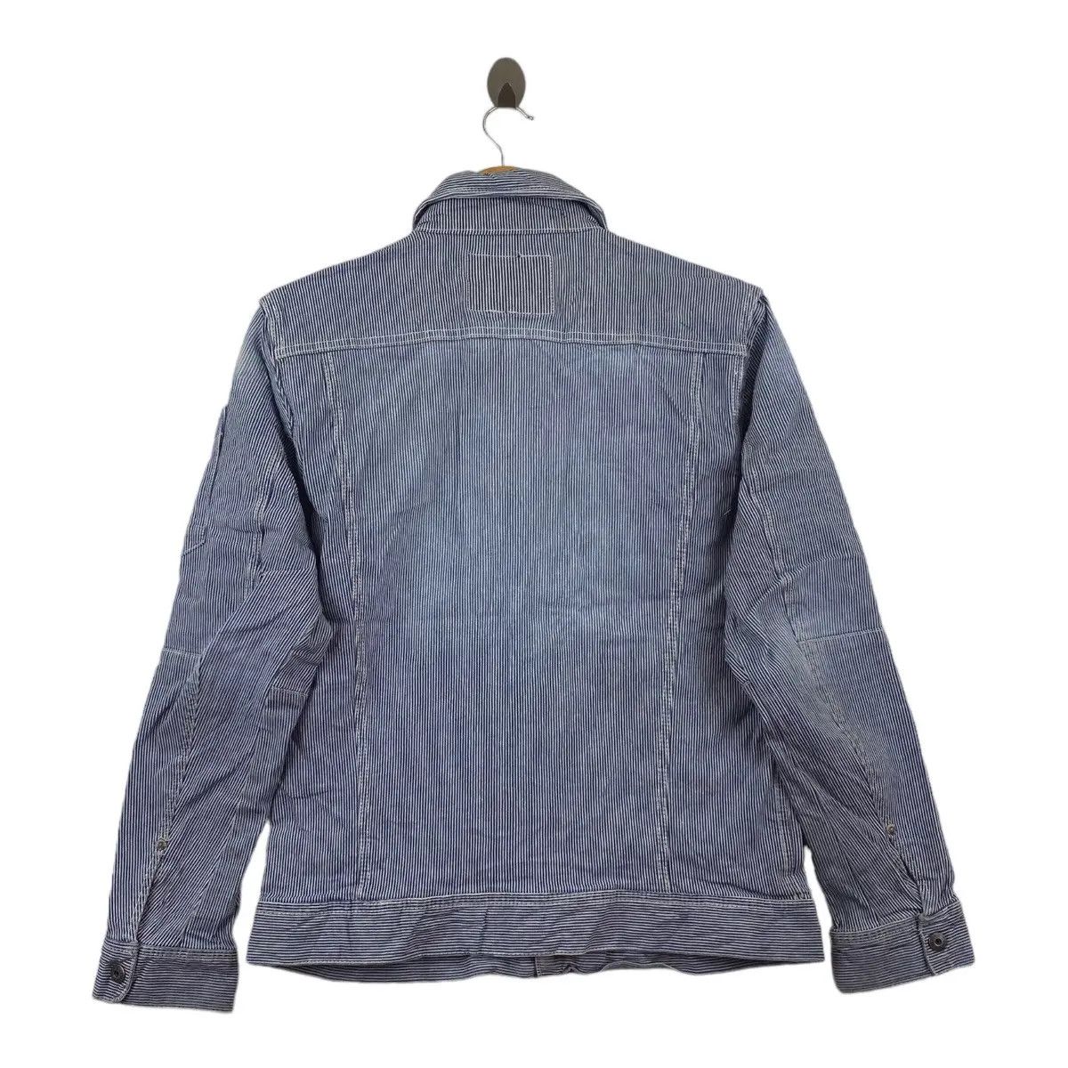 Japanese Brand × Vintage Vintage I’Z FRONTIER JAPAN Spirit Technique Denim Hikori Size L / US 10 / IT 46 - 2 Thumbnail