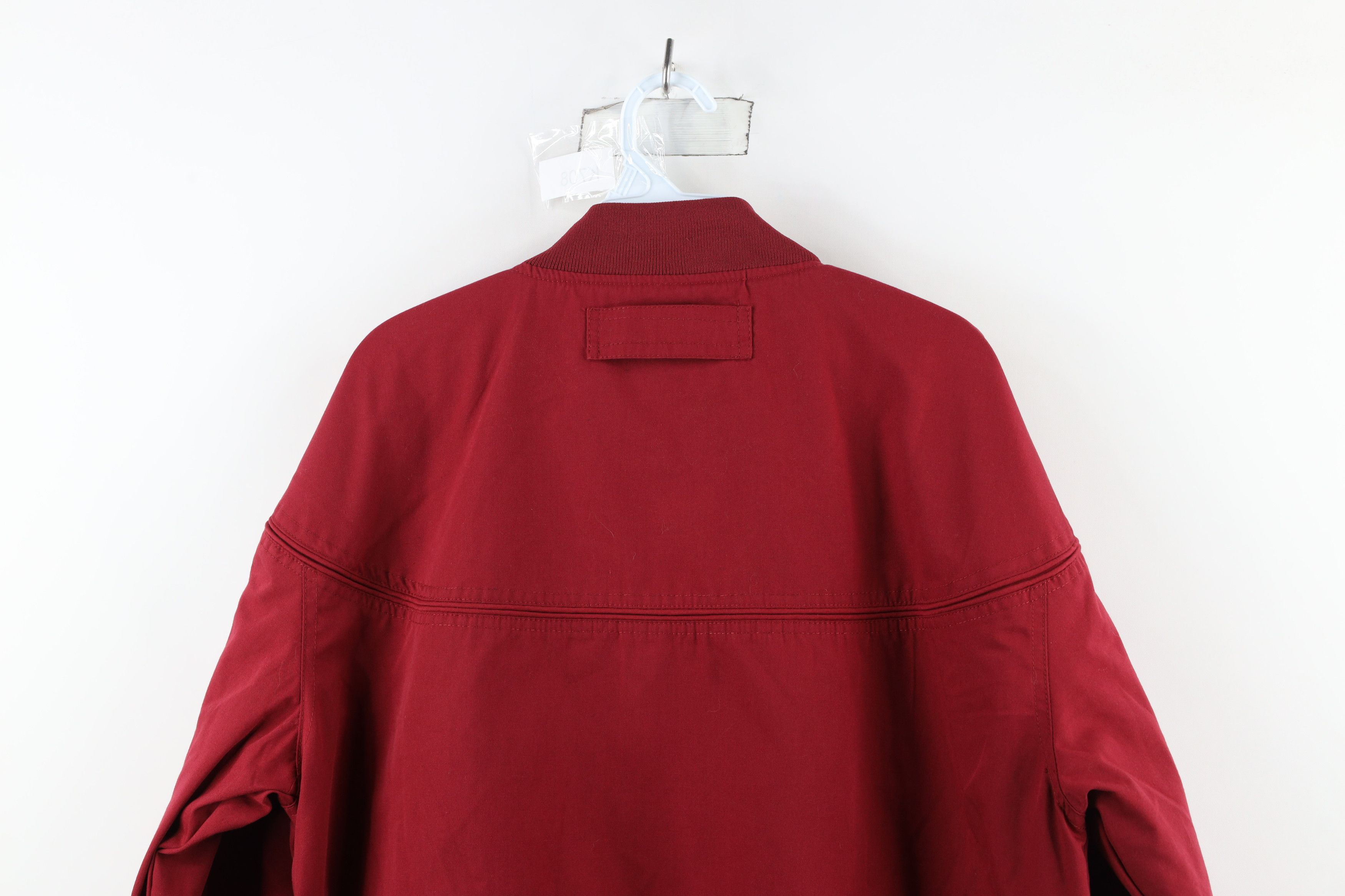 Vintage Vintage 90s Streetwear Faded Cafe Racer Bomber Jacket Red Size US M / EU 48-50 / 2 - 12 Thumbnail