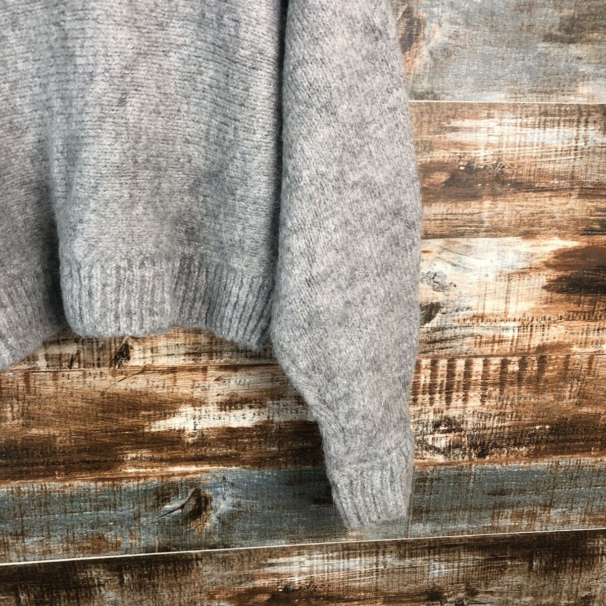 Homespun Knitwear DL Japanese Brand Gray Knitwear #C626 Size M / US 6-8 / IT 42-44 - 15 Thumbnail