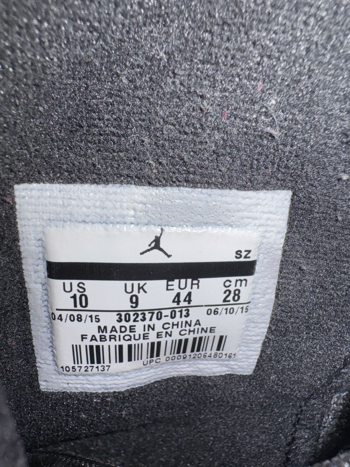 Jordan Brand Jordan 9 Anthracite Size US 10 / EU 43 - 5 Thumbnail