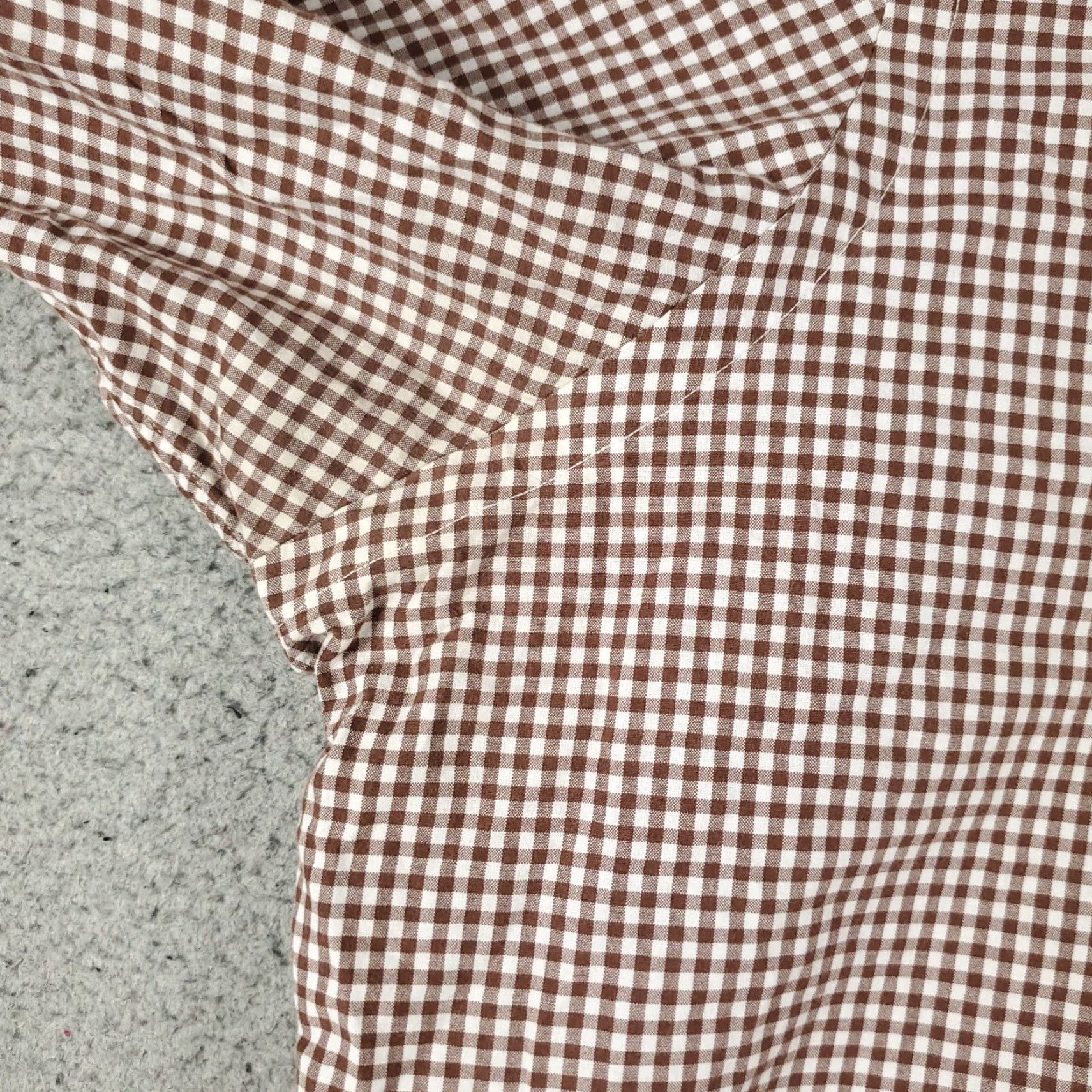 Ralph Lauren VINTAGE Ralph Lauren Shirt Mens Large Brown Check Pony Button-Up Long Sleeve Size US L / EU 52-54 / 3 - 4 Thumbnail