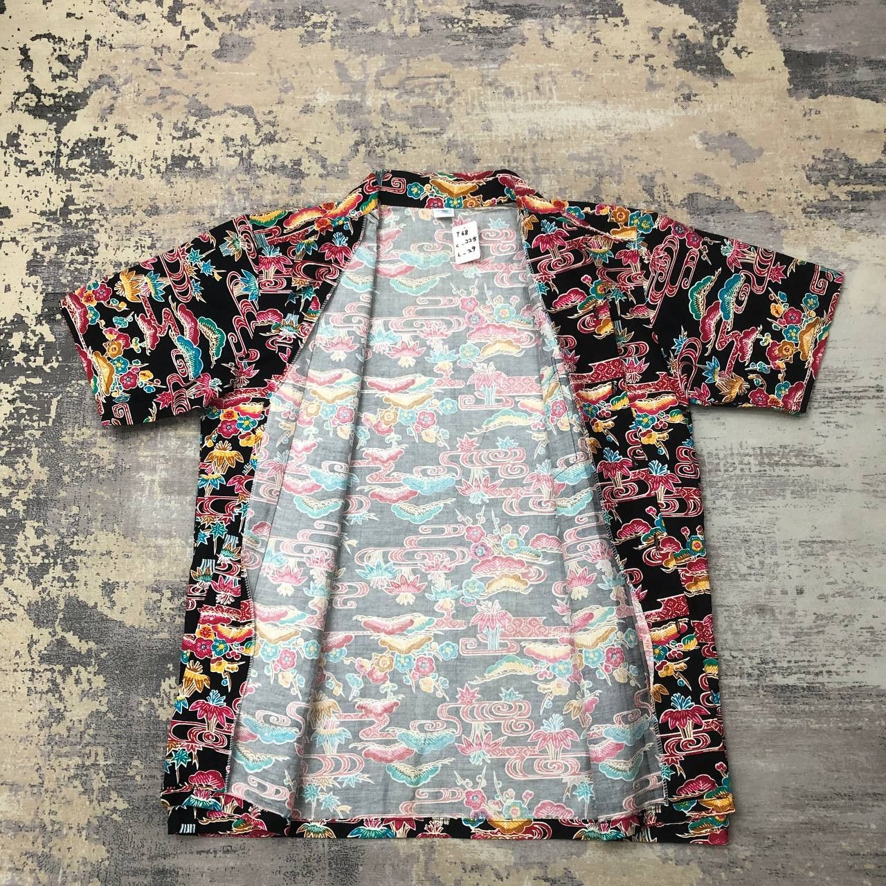 Japanese Brand T68 VTG OKINAWA HAYASHIYA FULLPRINT SHIRTS Size US L / EU 52-54 / 3 - 3 Thumbnail