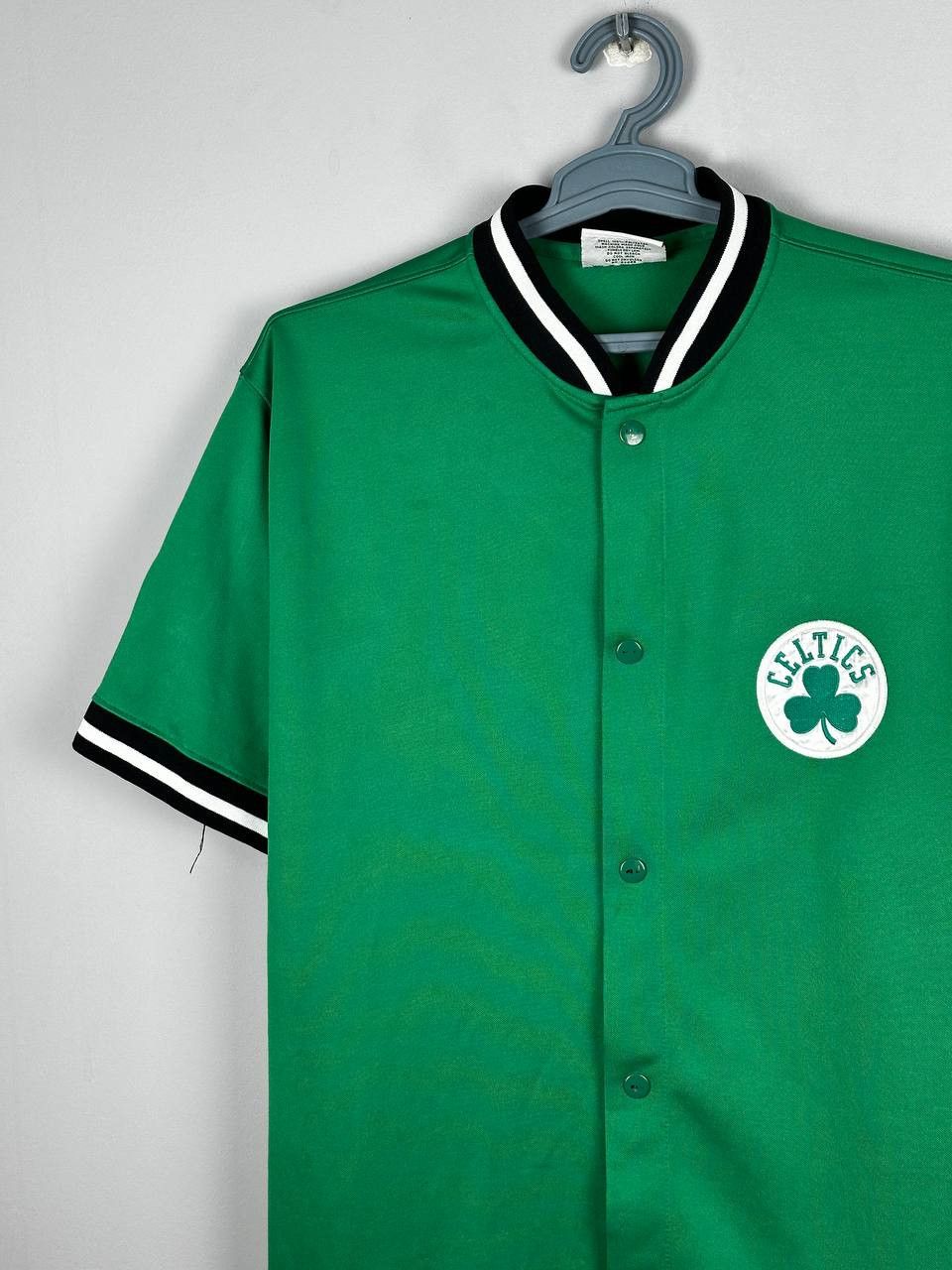 NBA Vintage 90s Celtics Warm Up Jacket NBA Size US XL / EU 56 / 4 - 4 Thumbnail