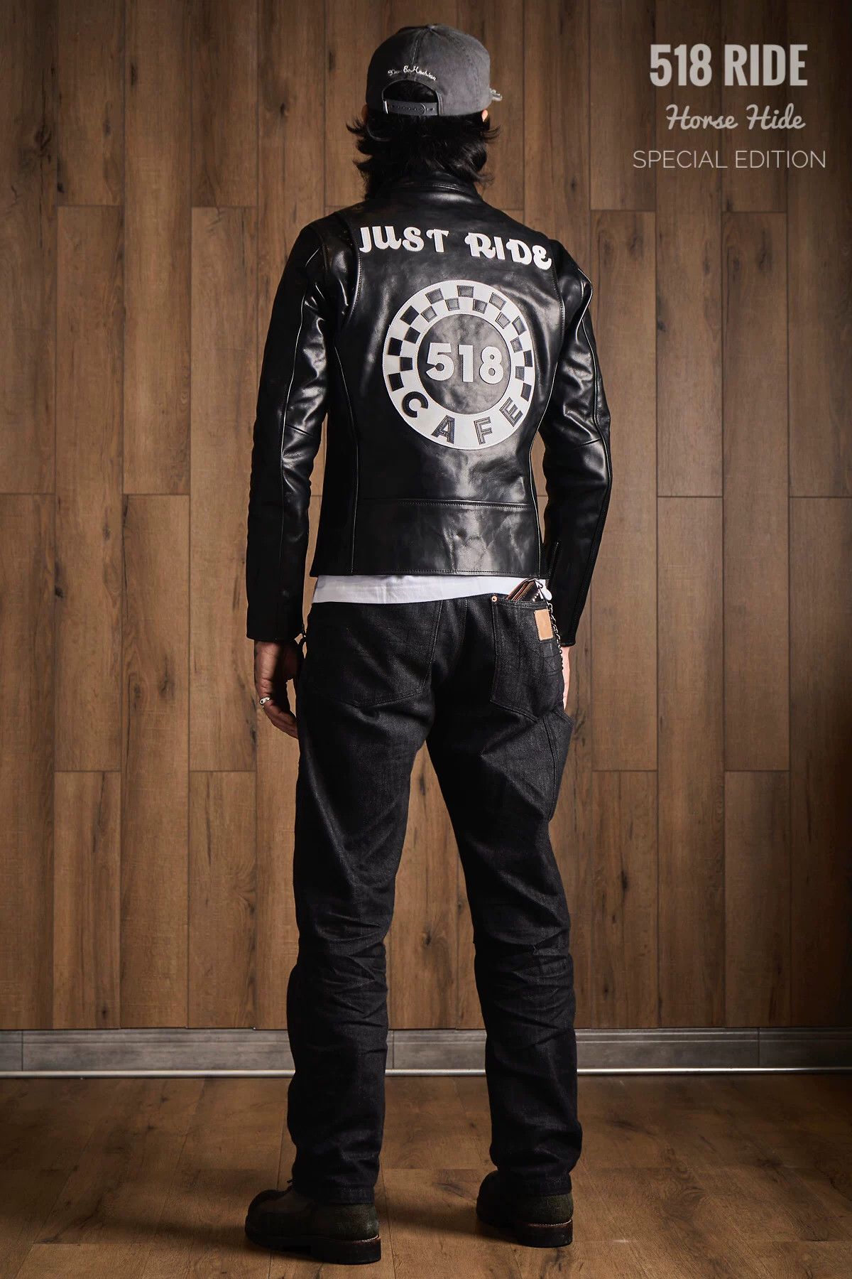 Heller's Cafe 518 CAFE Limited Horsehide Jacket Size US L / EU 52-54 / 3 - 1 Thumbnail