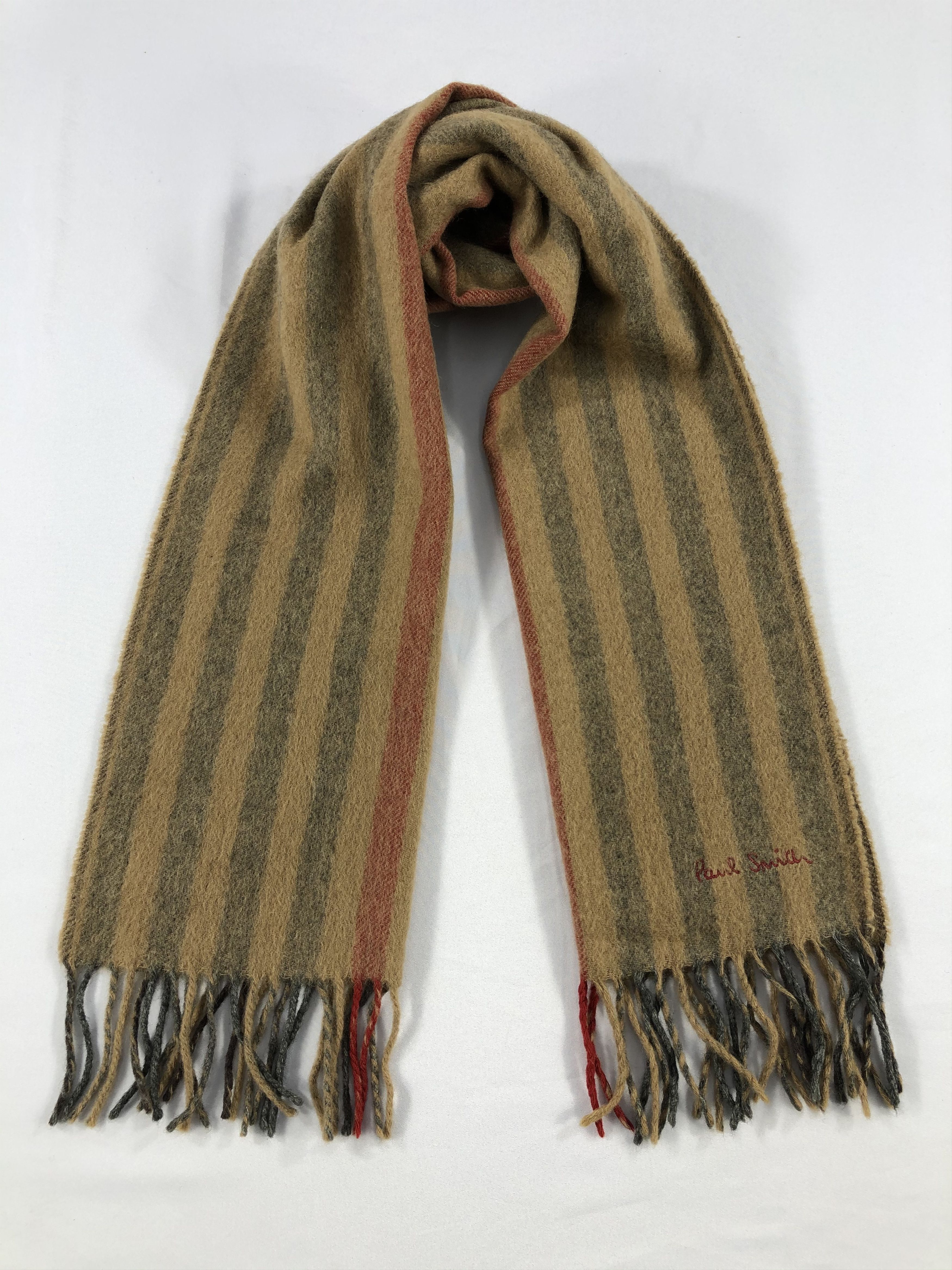 Paul Smith Vintage Paul Smith Scarf/Muffler/Neckwear MF1760 Size ONE SIZE - 1 Thumbnail