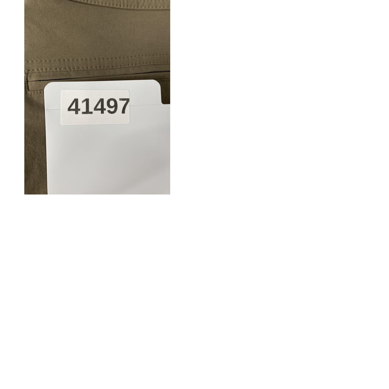 Thrasher Brasher Mens 34x31 Olive Green Stretch Walking Trousers Hiking Outdoor Pants Regular Khakis Pockets Zip Pocket Stretch Size US 34 / EU 50 - 10 Thumbnail