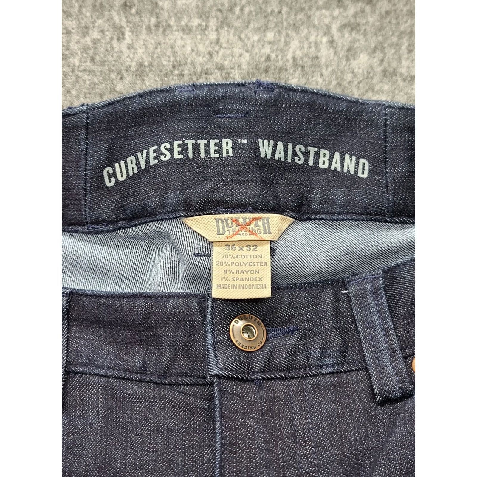 Doublet Duluth Curvesetter Jeans Womens 36x32 Skinny Fit Double Flex Workwear Denim Blue Regular Mens Womens Girls Size 25" / US 0 / IT 36 - 2 Thumbnail