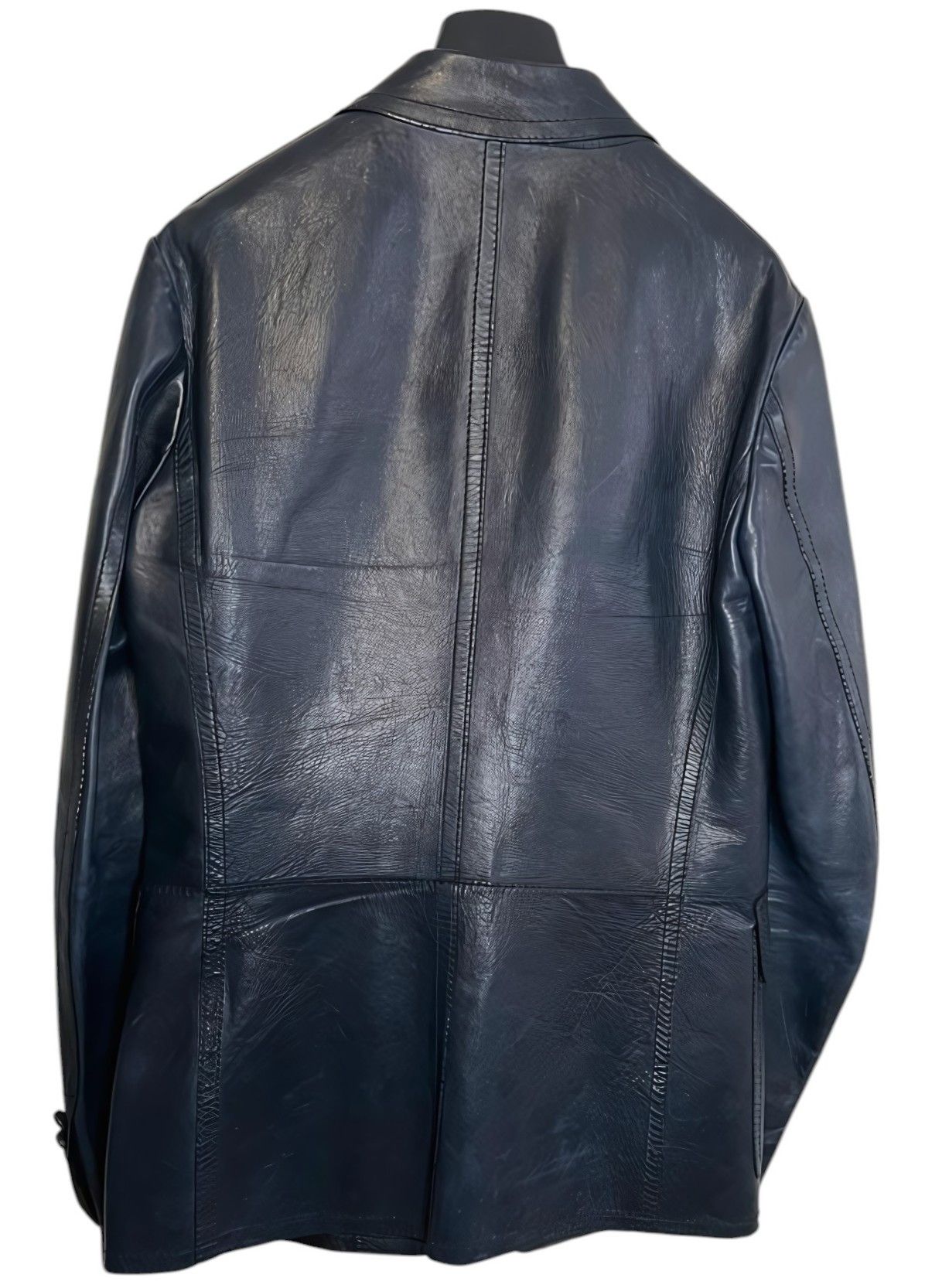 Gucci LEATHER BLAZER JACKET BY TOM FORD Size US M / EU 48-50 / 2 - 2 Thumbnail