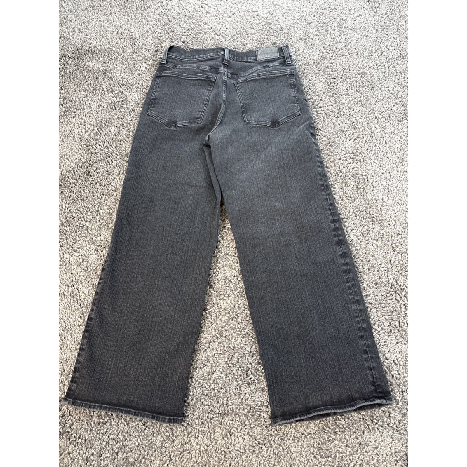 Madewell Madewell The Perfect Vintage Wide Leg Jeans Women 30x28 Black Denim High Rise Vintage: No, Black, Jeans, Madewell Size 30" / US 8 / IT 44 - 8 Thumbnail