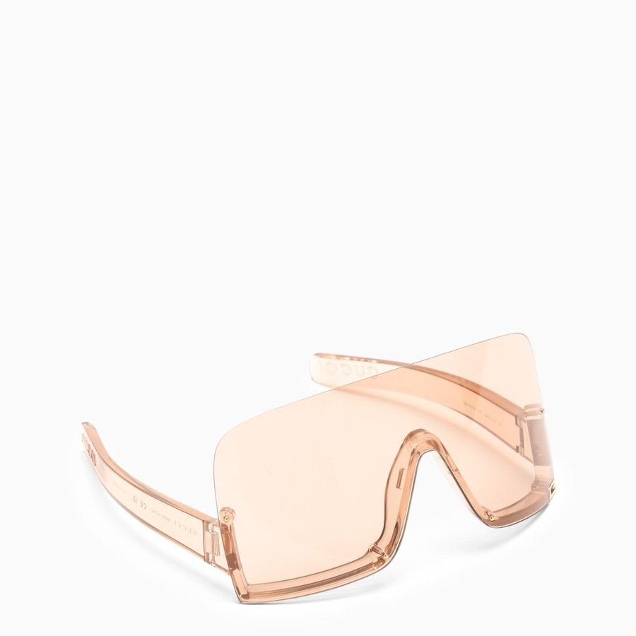 Gucci o1d2blof0824 Size: OS / Masked Sunglasses in Pink Size ONE SIZE - 2 Thumbnail