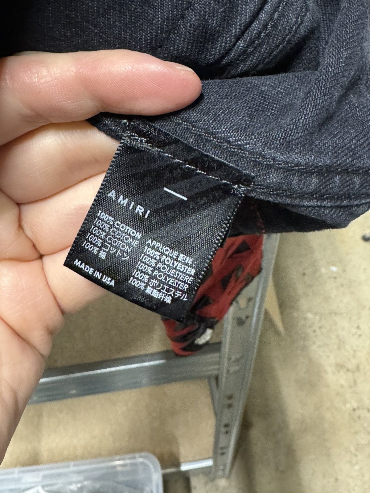 Amiri Amiri Chemist Star Denim Jacket NEW 2600$ Size US S / EU 44-46 / 1 - 6 Thumbnail