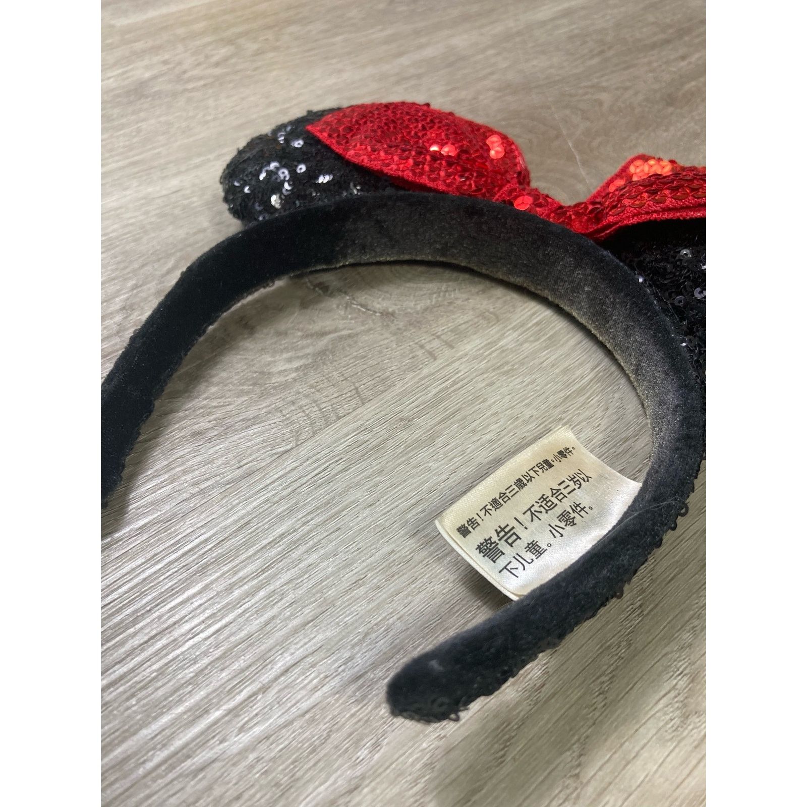 Disney Disney Parks Minnie Mouse Ears Headband Sequin Red Size ONE SIZE - 3 Thumbnail