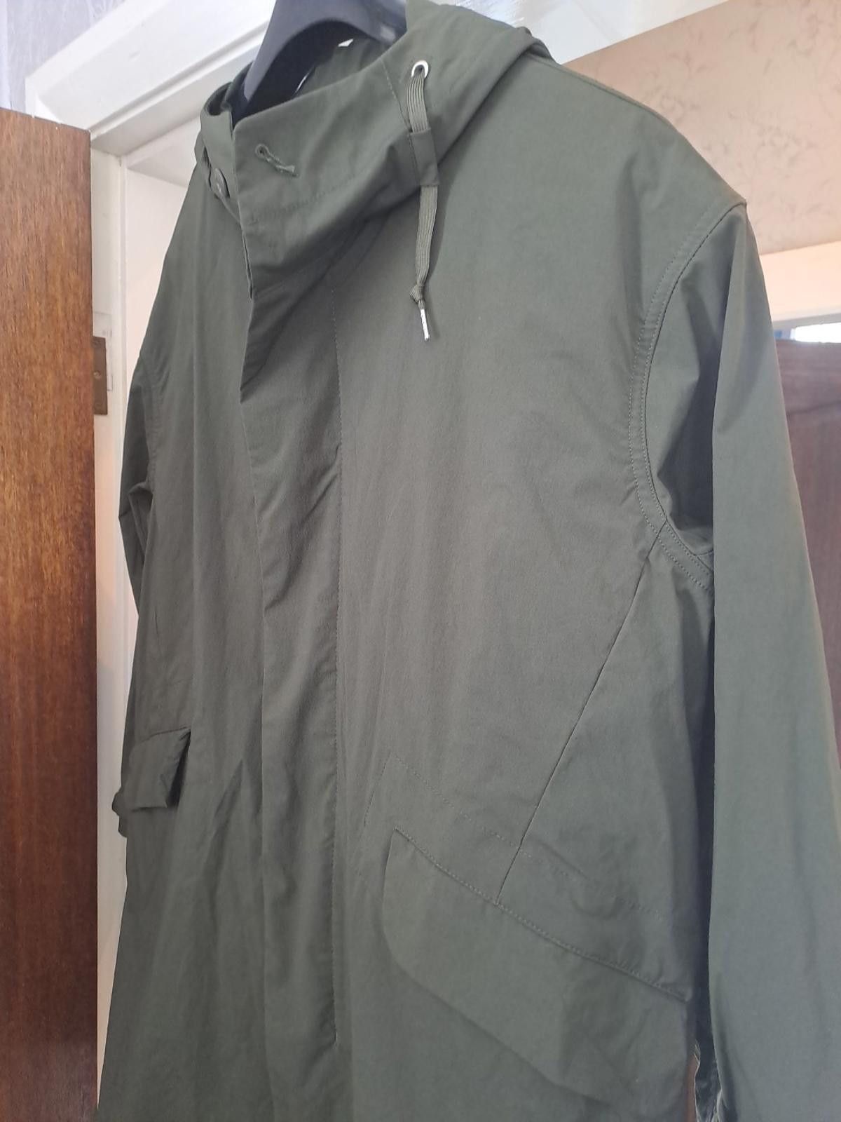 Beauty Beast Beams Japan M65 Nylon Parka Hooded S Green Khaki Ptp 23" Size US S / EU 44-46 / 1 - 5 Thumbnail