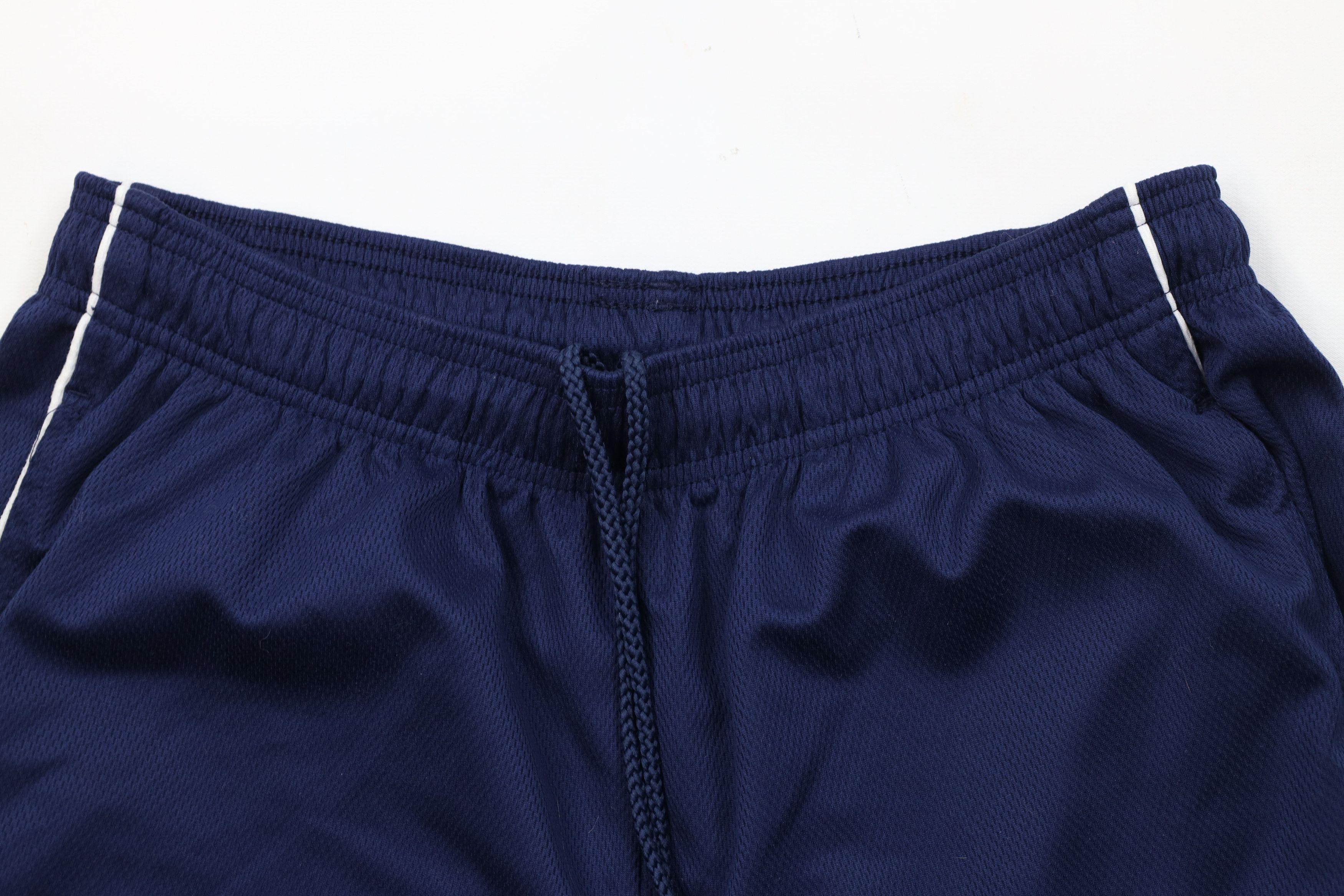 Reebok Vintage Reebok Logo Above Knee Shorts Navy Blue Polyester Size US 32 / EU 48 - 2 Thumbnail