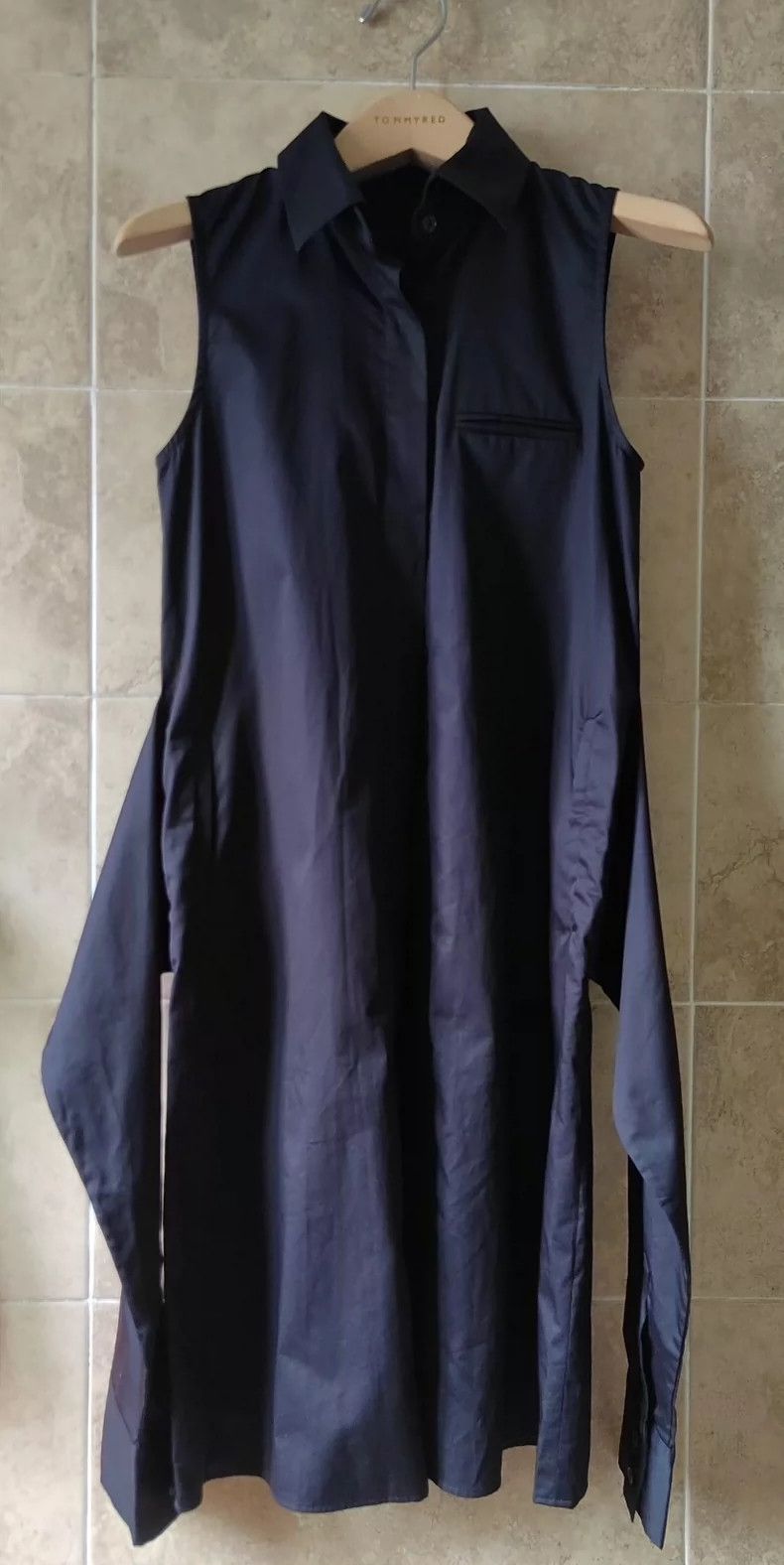 Haider Ackermann Haider Ackermann Black sleeveless shirt Size XXS / US 00 / IT 34 - 1 Thumbnail