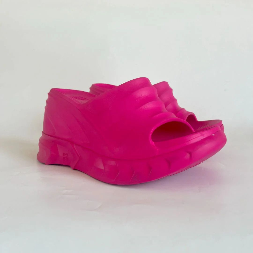 Givenchy o1srvl11e1224 Marshmallow Sandals in Pink Size US 7 / IT 37 - 7 Thumbnail