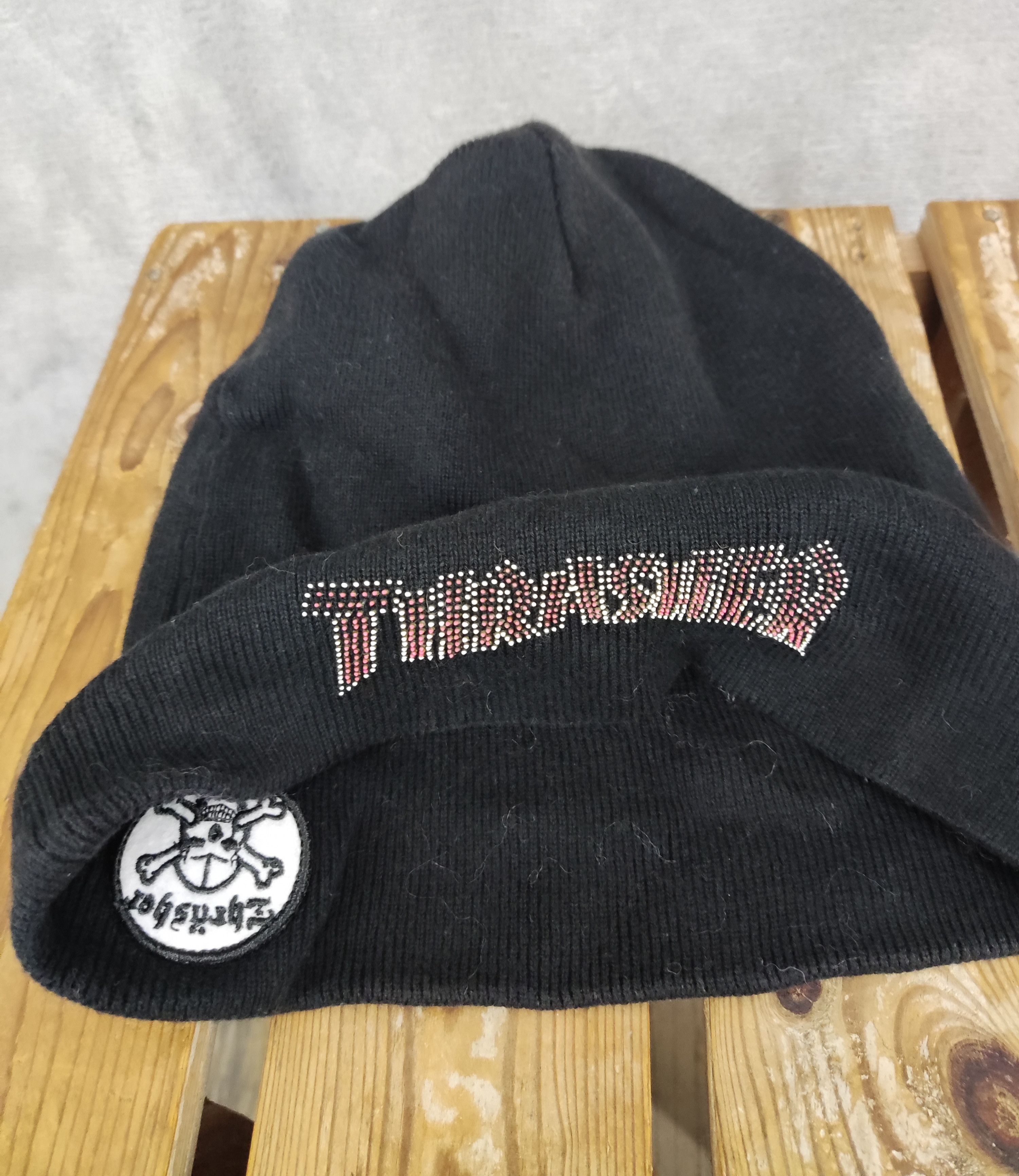 Thrasher Vintage Thrasher Skateboarding Beanie Hat Size ONE SIZE - 7 Thumbnail