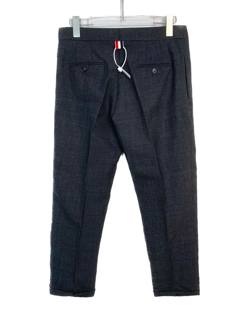 Thom Browne Thom Browne Casual straight rolled-up trousers 2503-Nextarr Size US 40 / EU 56 - 2 Thumbnail