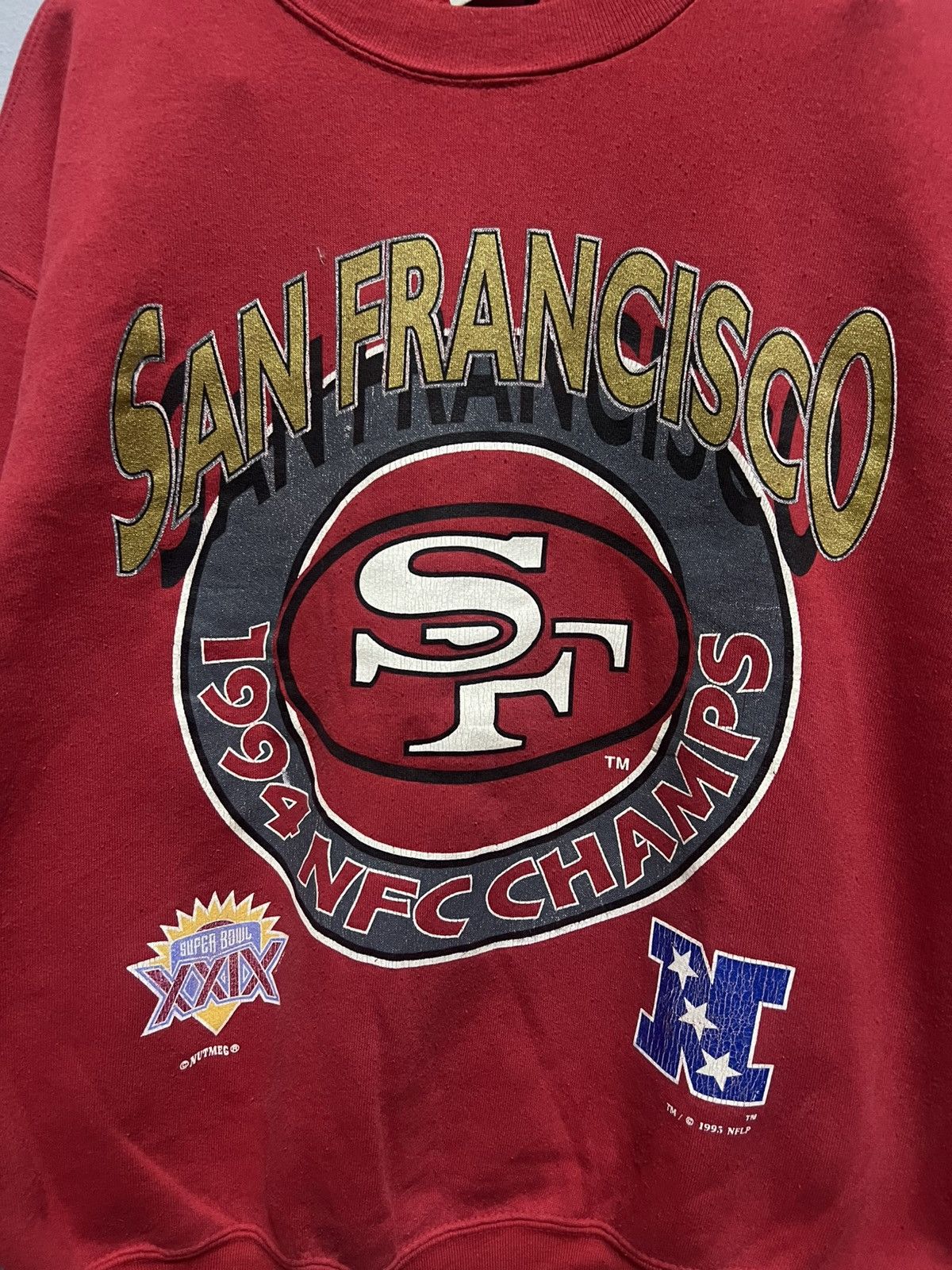 NFL Vintage 1994 San Francisco 49ers Sweatshirt Size US M / EU 48-50 / 2 - 8 Thumbnail