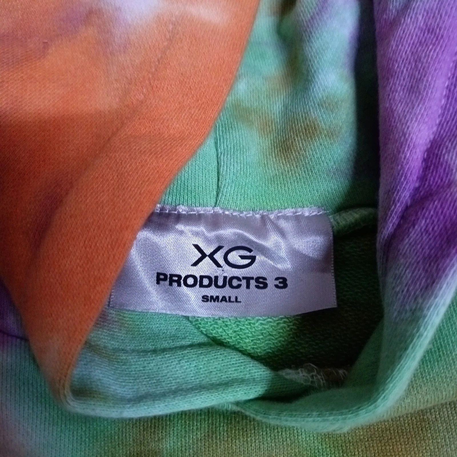 Other XG Tie-Dyed Cropped Hoodie XGALX Kpop Merch Size S / US 4 / IT 40 - 4 Thumbnail