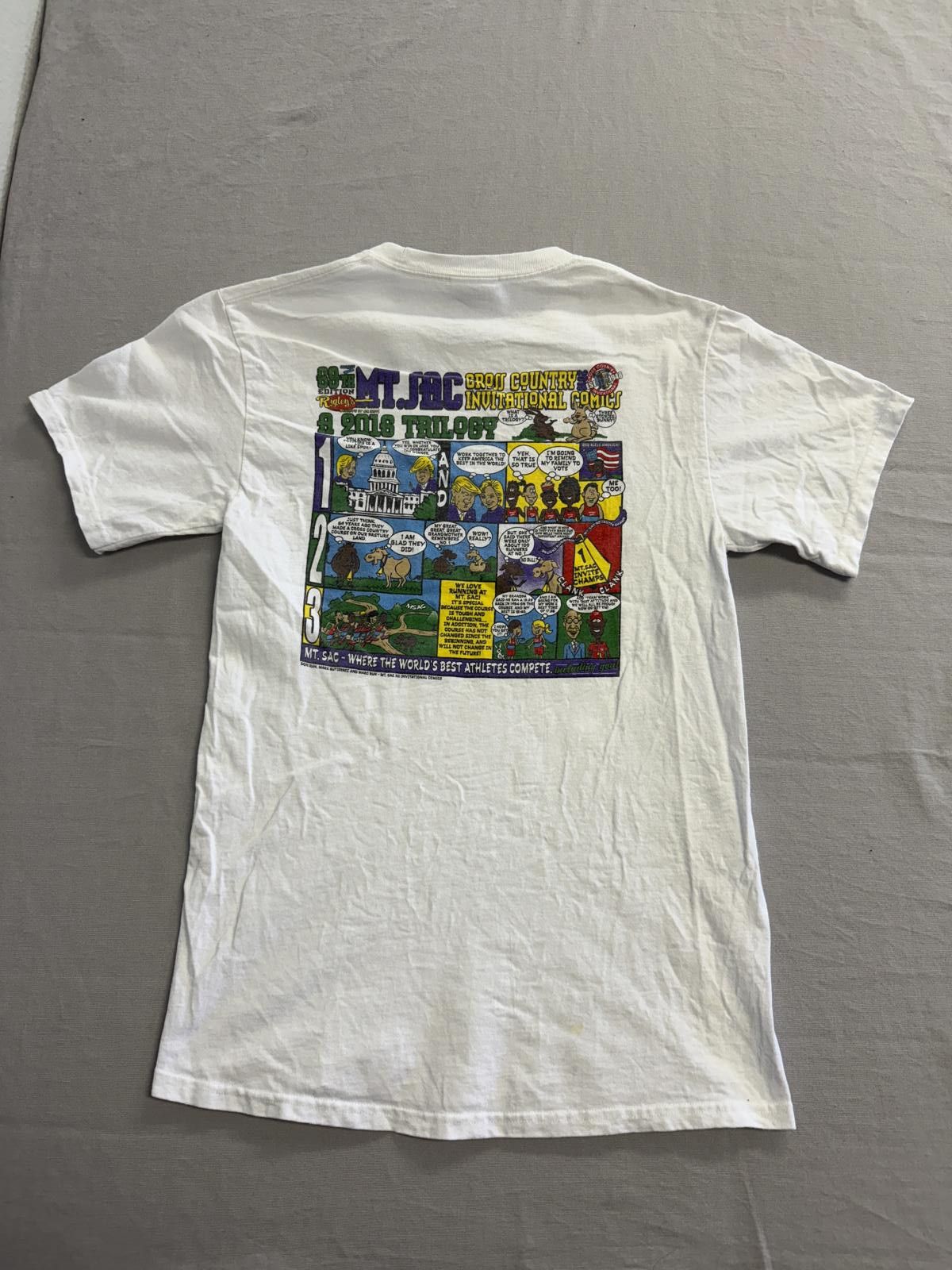 Designer Cross Country 2016 Mt. Sac T-shirt Donald Trump vs Hillary S Size US S / EU 44-46 / 1 - 3 Thumbnail