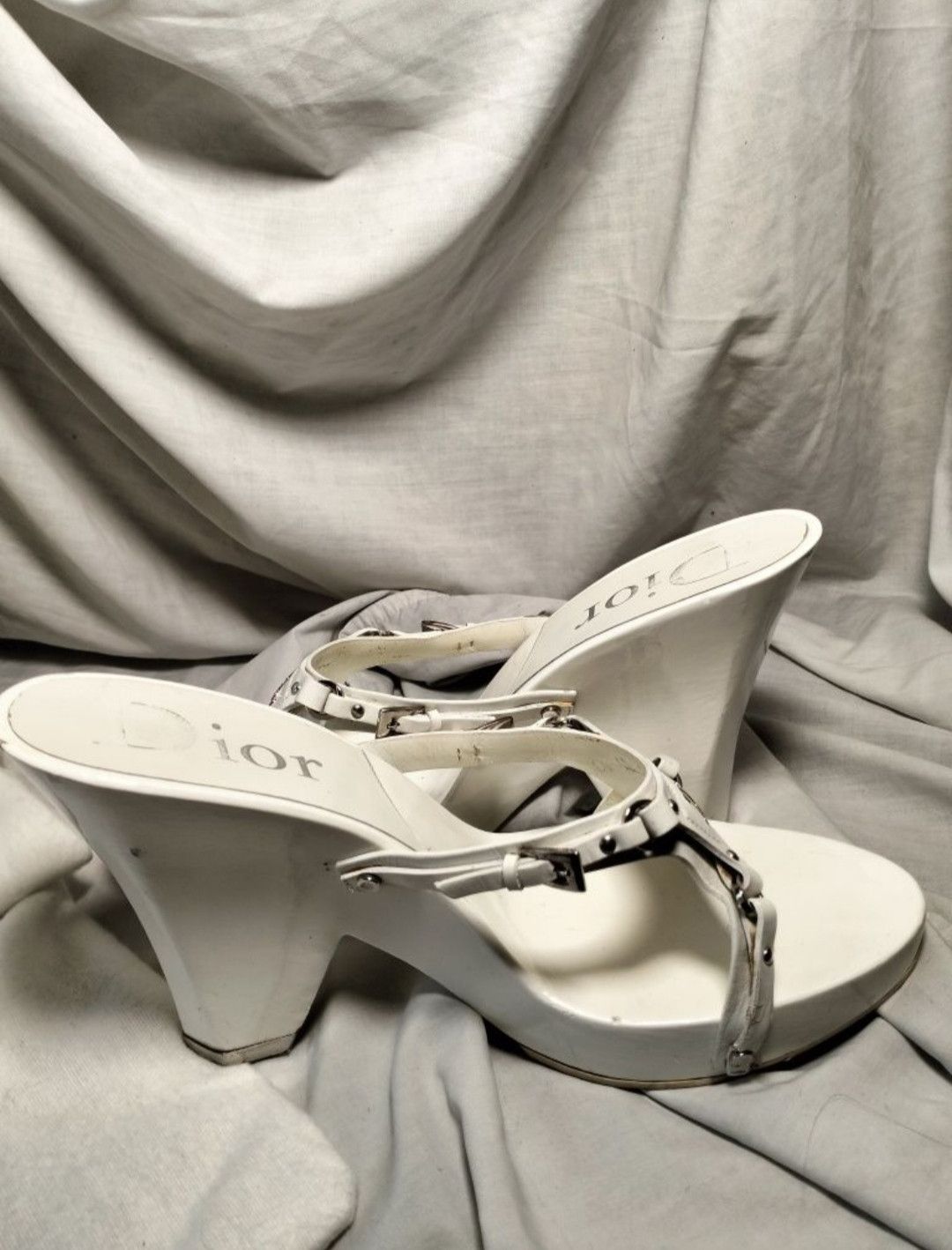 Dior DIOR GALLIANO 2003 Bondage Vintage Heels Mules Size US 10 / IT 40 - 5 Thumbnail