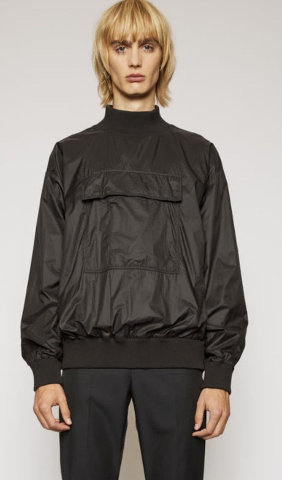 Acne Studios Acne Studious Nylon High Neck Sweater Size US M / EU 48-50 / 2 - 10 Thumbnail
