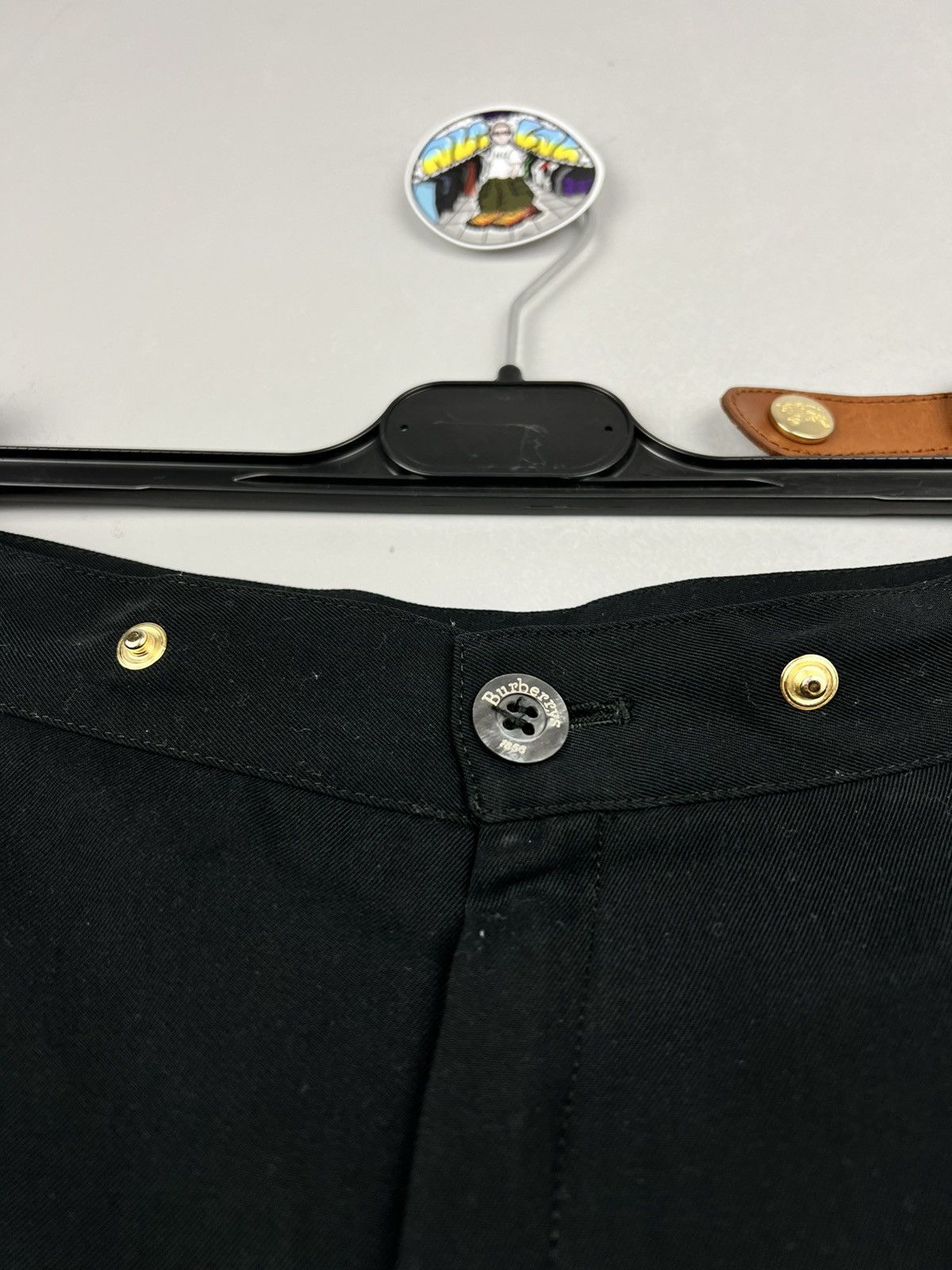 Burberry × Vintage Burberry Leather Belt Vintage Classic Pants Prada Dior Size 27" / US 4 / IT 40 - 3 Thumbnail