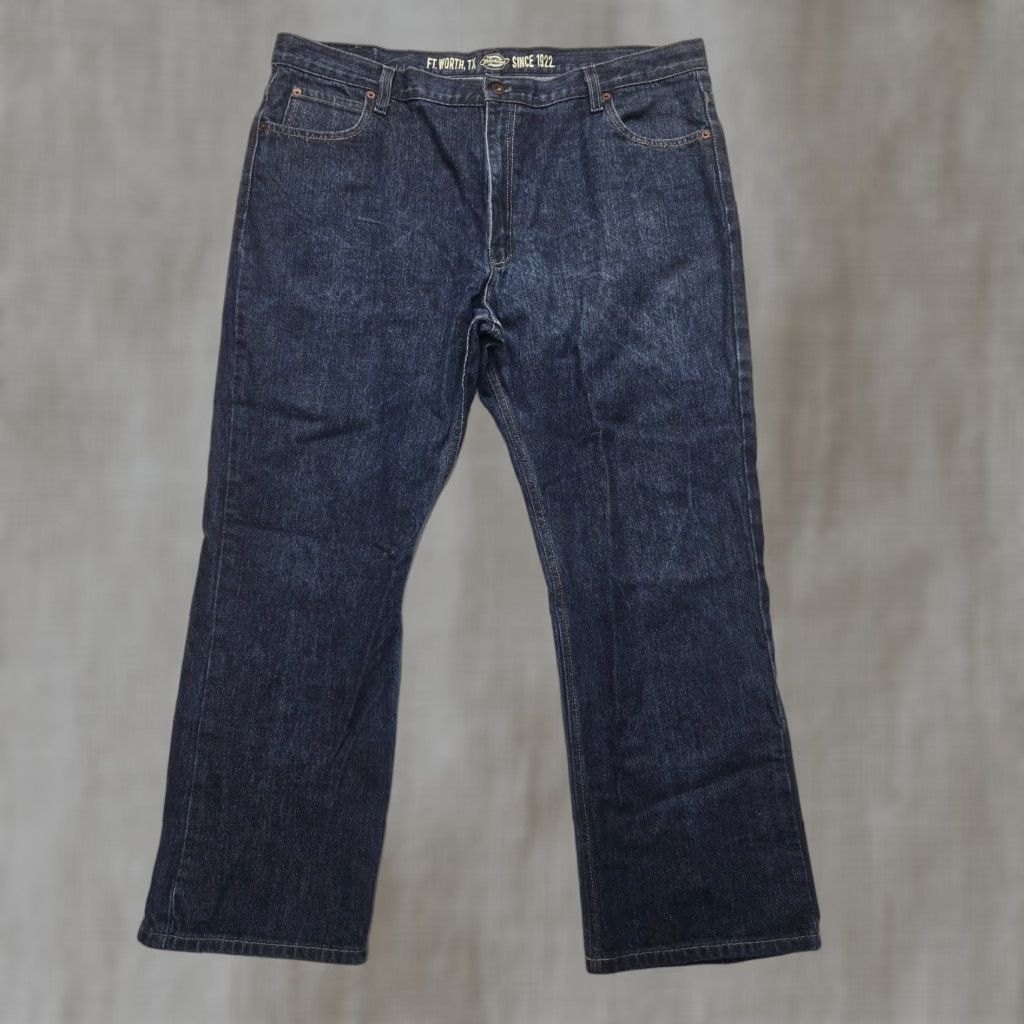 Dickies VINTAGE Dickies Relaxed Fit Denim Work Blue Jeans Adult Men 40 X 30 Workwear Pants Size US 40 / EU 56 - 1 Thumbnail