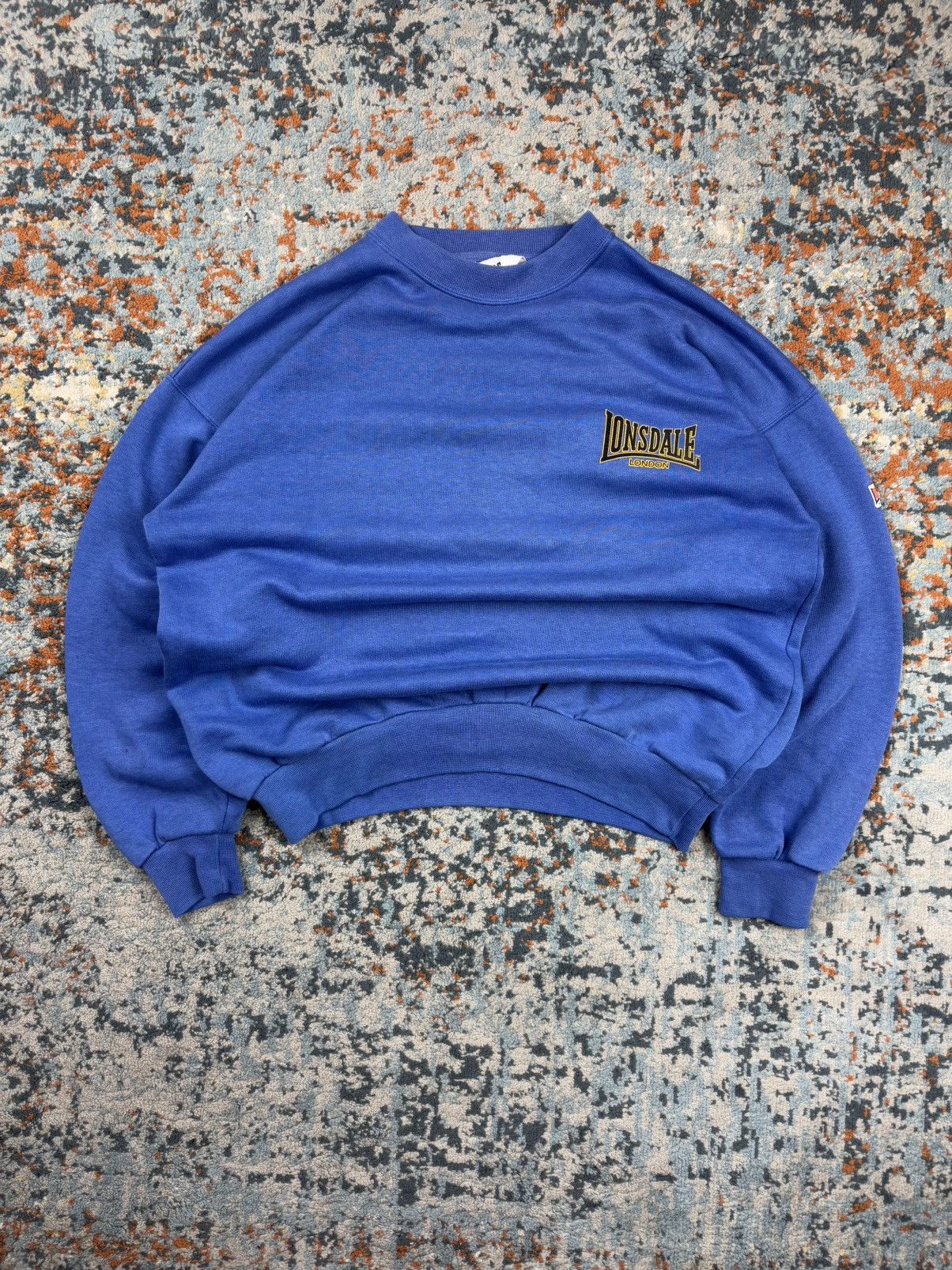 Lonsdale × Vintage Vintage 90s Lonsdale super baggy boxy spellout sweatshirt Size US S / EU 44-46 / 1 - 2 Thumbnail