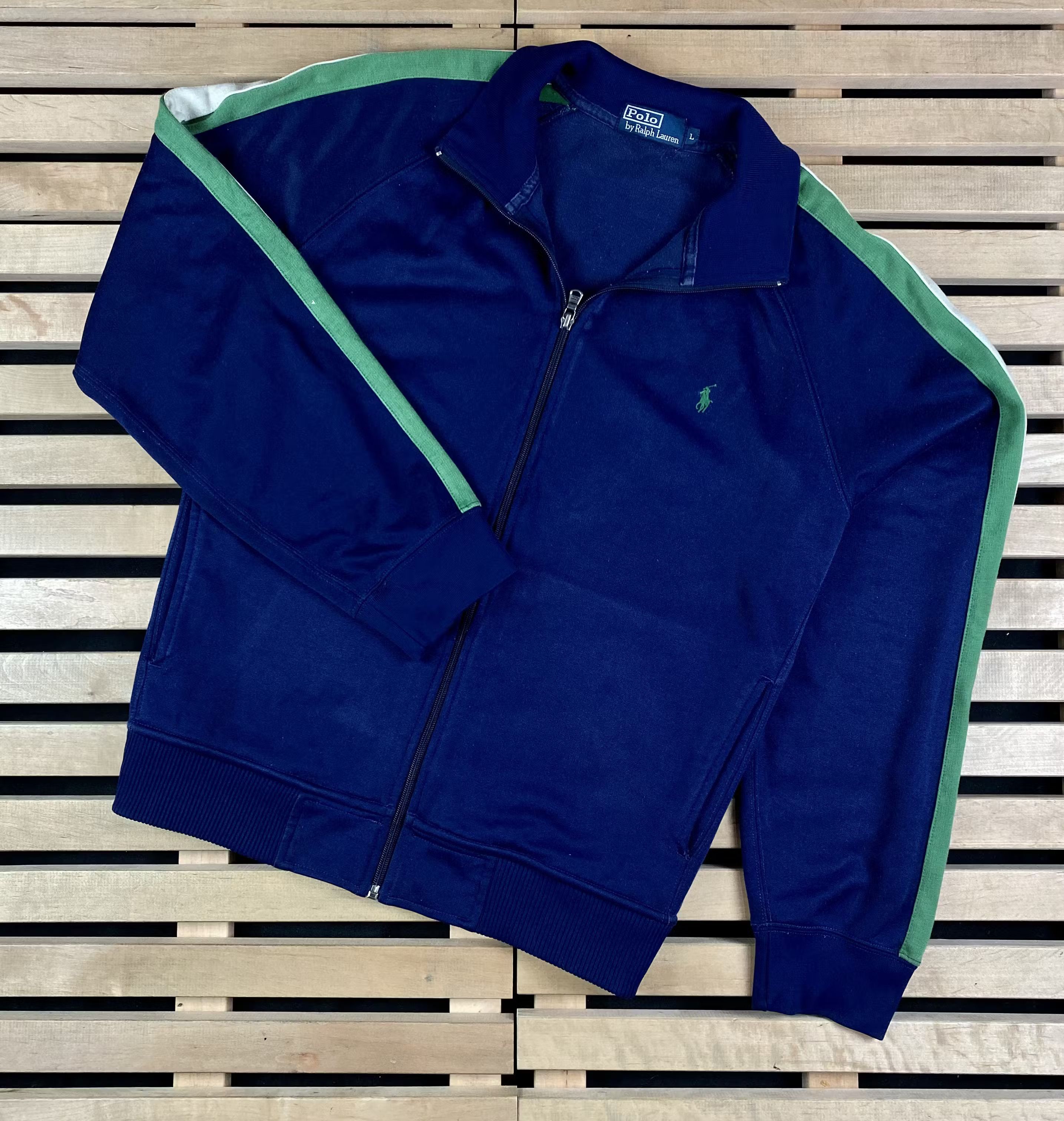 Polo Ralph Lauren × Ralph Lauren × Vintage Mens Bomber Polo Ralph Lauren Vintage Size L Size US L / EU 52-54 / 3 - 1 Thumbnail