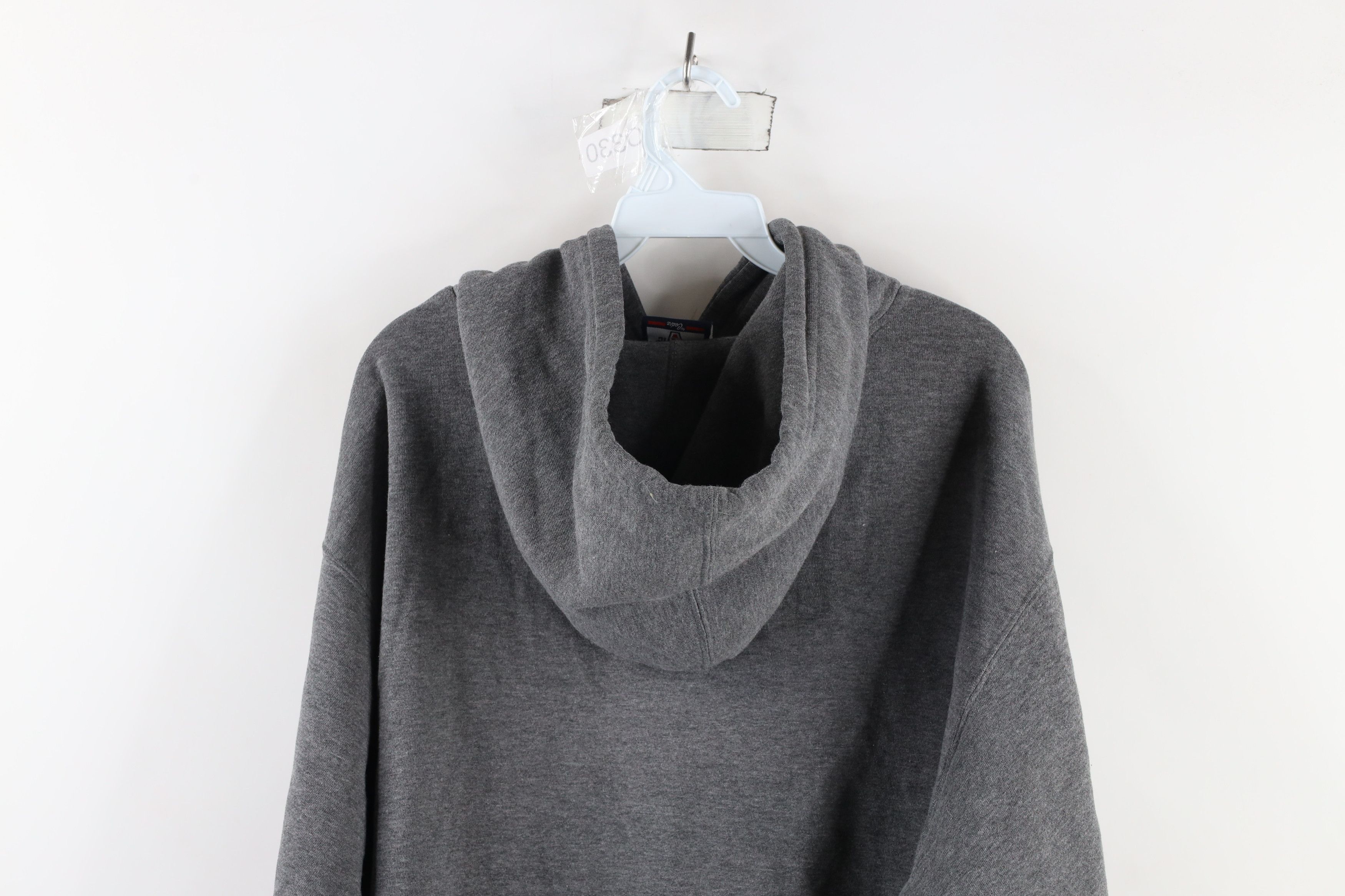 Vintage Vintage 90s Spell Out Ohio State University Hoodie Gray Size US L / EU 52-54 / 3 - 15 Thumbnail