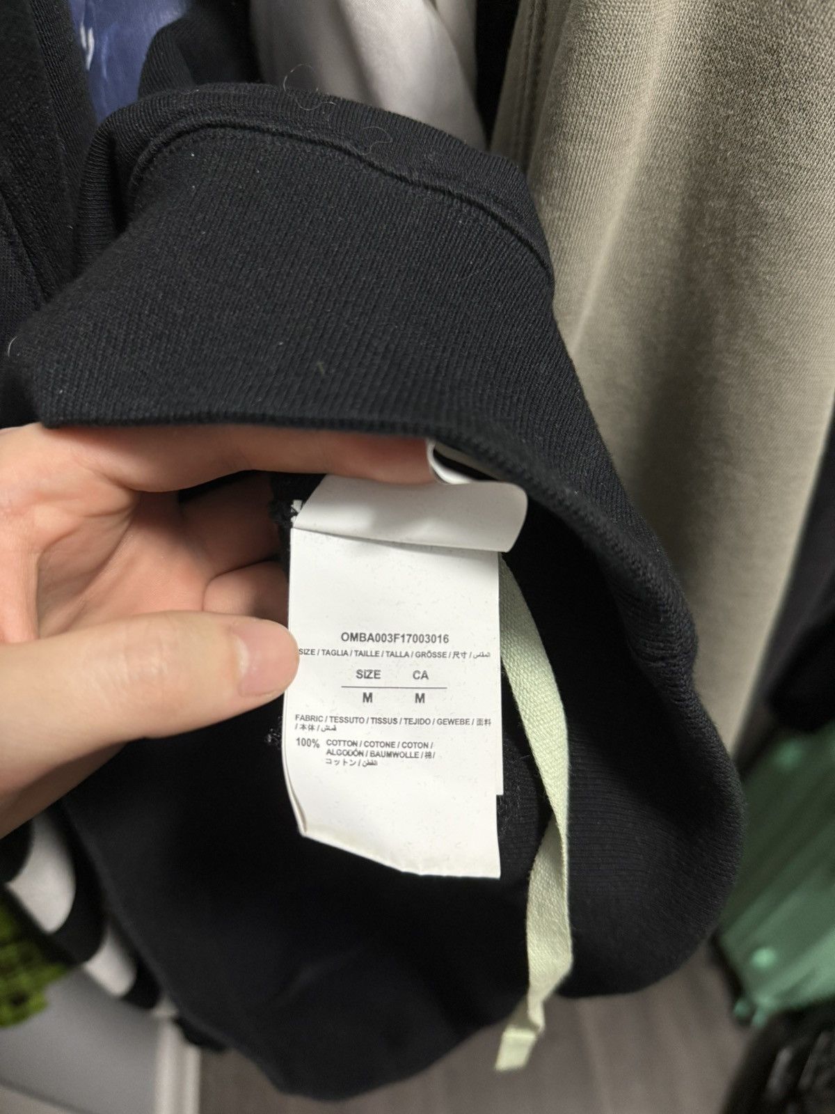 Off-White Off White Caravaggio Diagonal Sweatershirt Size US M / EU 48-50 / 2 - 8 Thumbnail