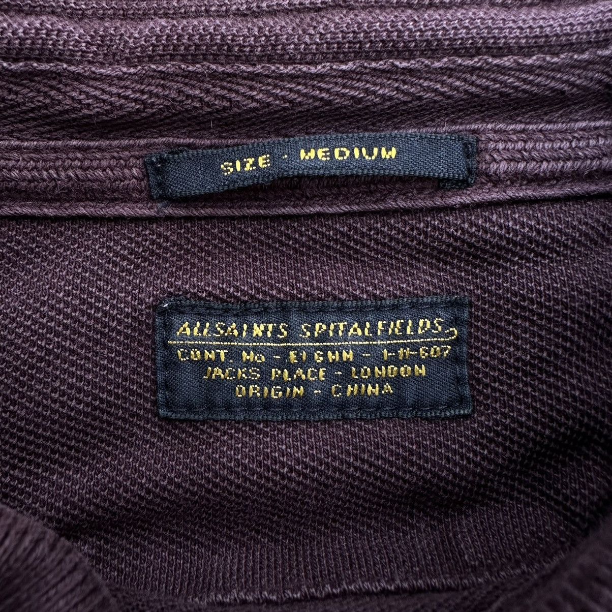 Allsaints Vintage Allsaints Polo T-shirts Basic Fit Old Money Y2K USA Size US M / EU 48-50 / 2 - 7 Thumbnail