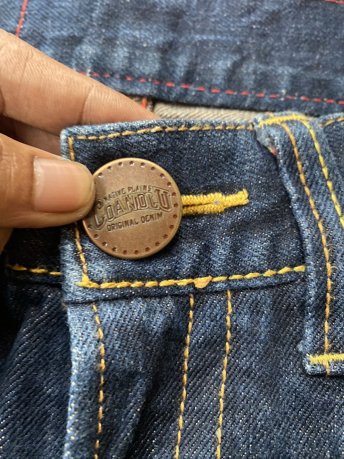 Japanese Brand CO & LU DENIM SELVEDGE Size 26" / US 2 / IT 38 - 5 Thumbnail