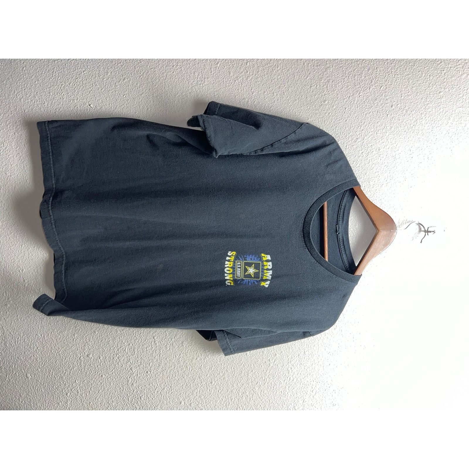 Vintage Vintage Army Shirt United States US USA Black 3D Tee Large Size US L / EU 52-54 / 3 - 2 Thumbnail