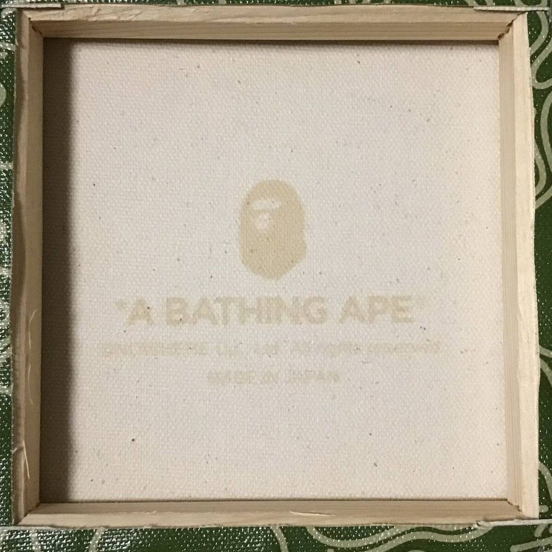 Bape 🔥30th Anniversary🔥 BAPE CAMO Canvas Art 3 Color Set APE Size ONE SIZE - 6 Thumbnail