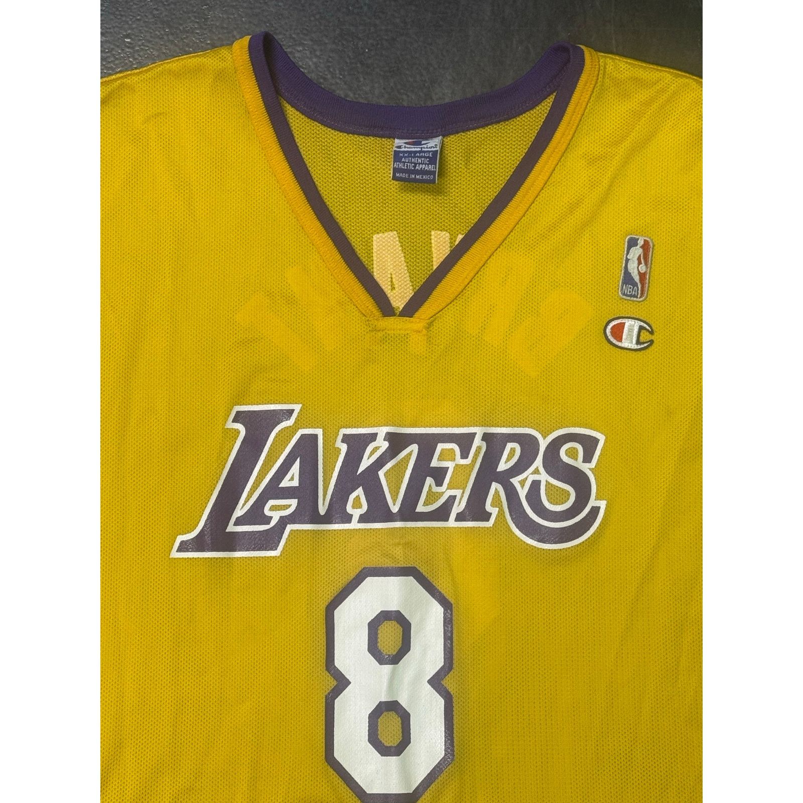 Champion Vintage Champion Kobe Bryant #8 Los Angeles Lakers Jersey Size US XXL / EU 58 / 5 - 4 Thumbnail