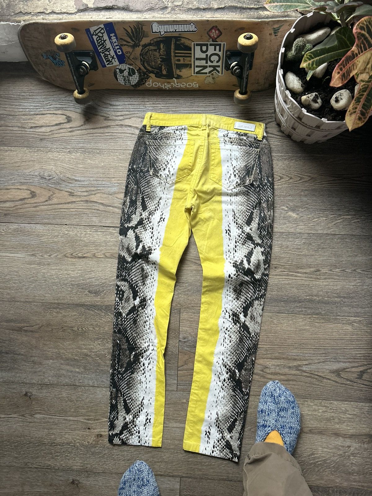 Just Cavalli × Roberto Cavalli × Vintage Vintage Just Cavalli Jeans Size 28" / US 6 / IT 42 - 3 Thumbnail
