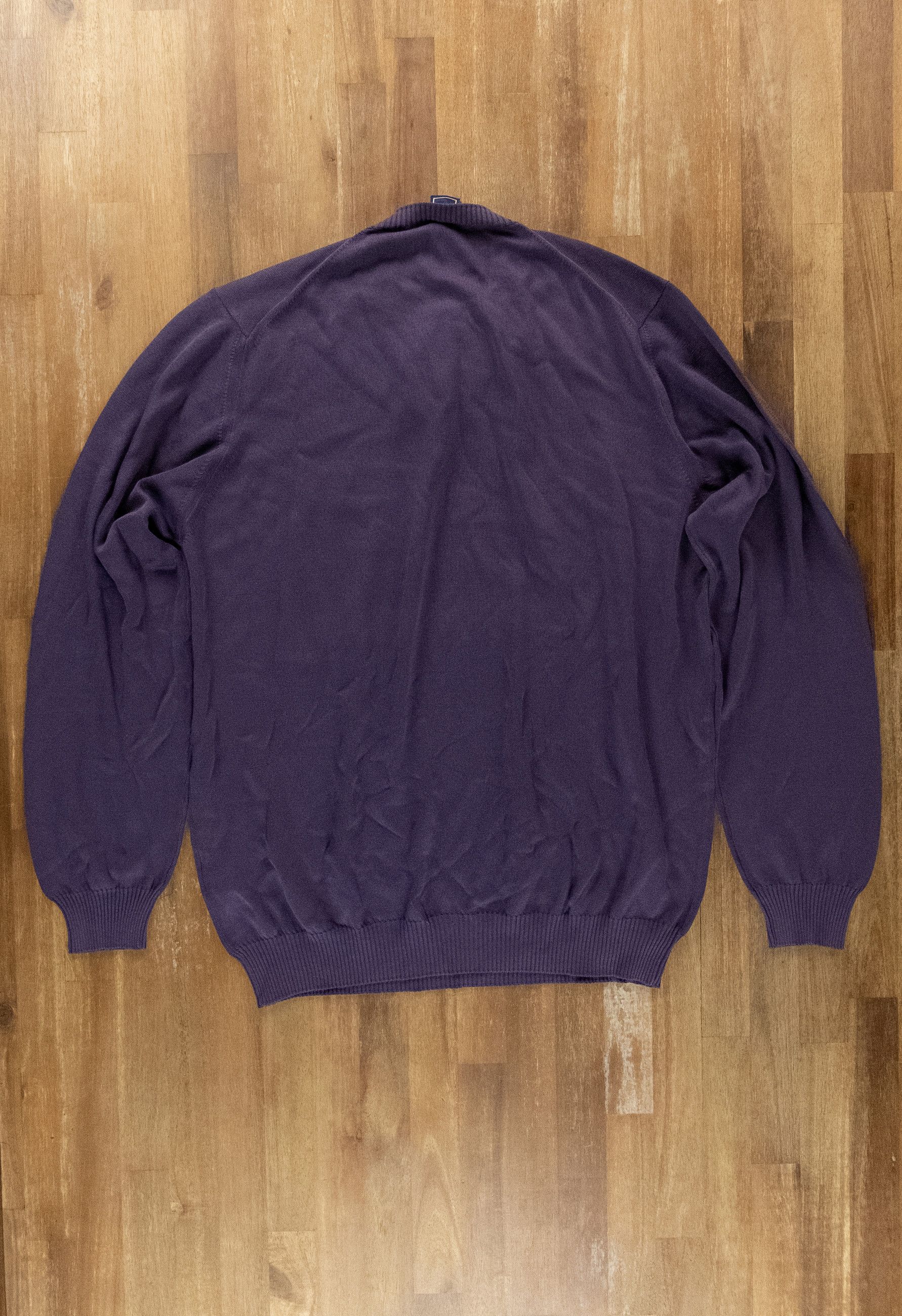 Fedeli FEDELI Italy purple knit cotton crewneck sweater XXL q Size US XXL / EU 58 / 5 - 7 Thumbnail
